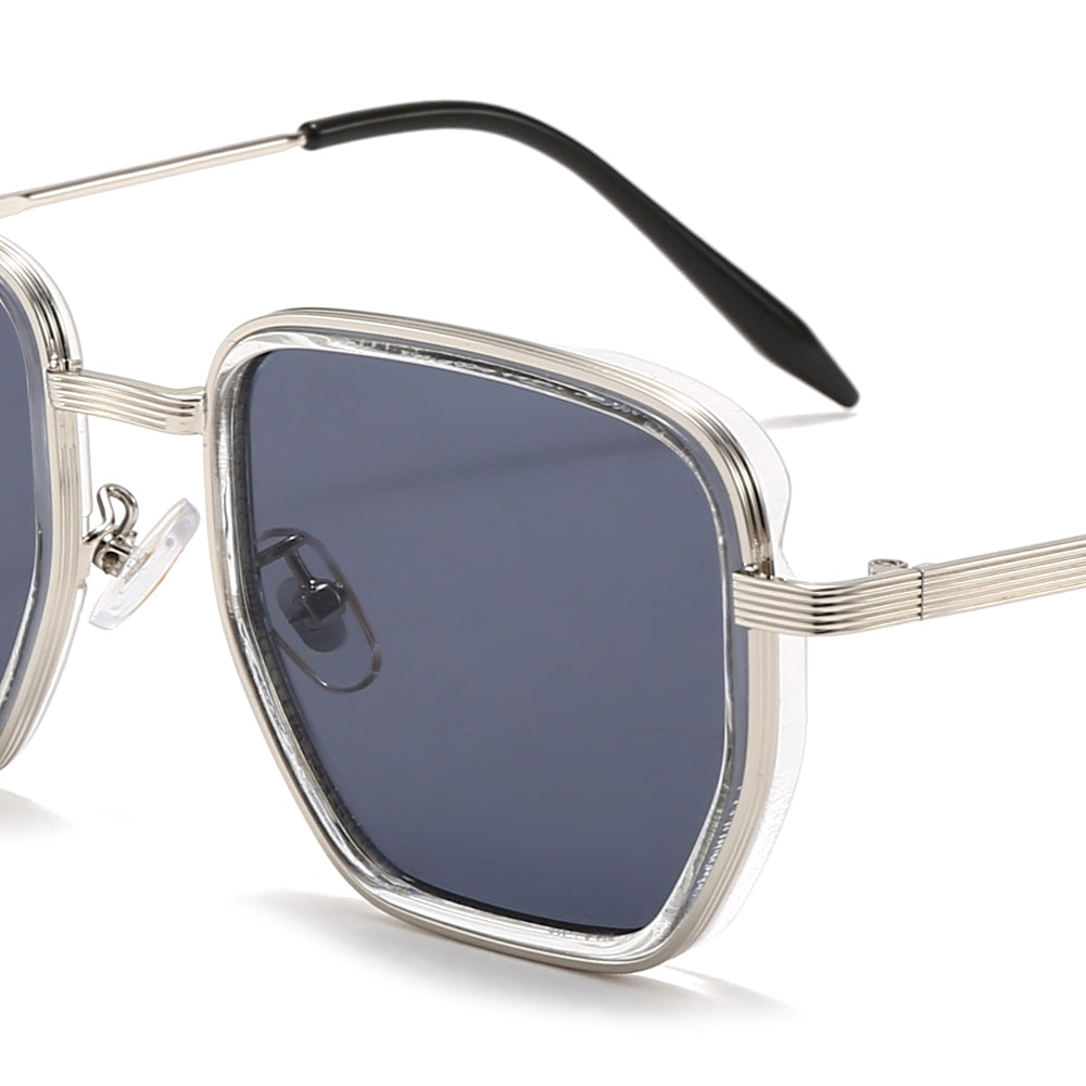 Oversized Square Tinted Sunglasses