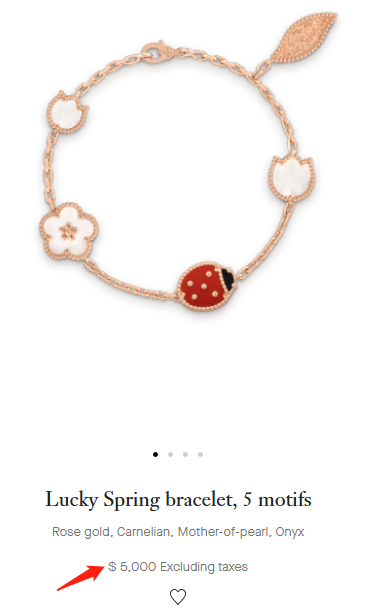 2022 Lucky Spring Ladybug Bracelet