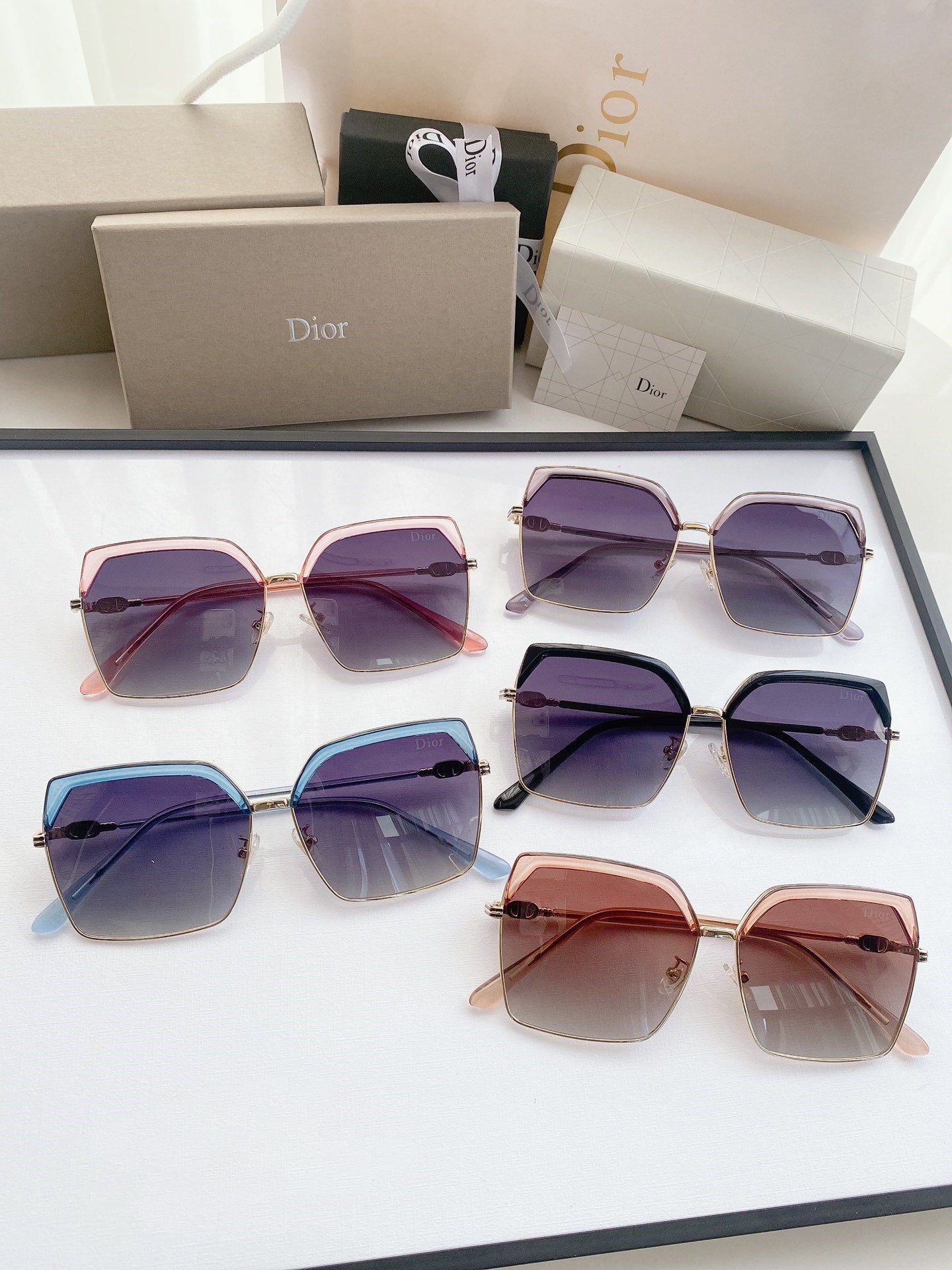 5 Color Women's Sunglasses—423