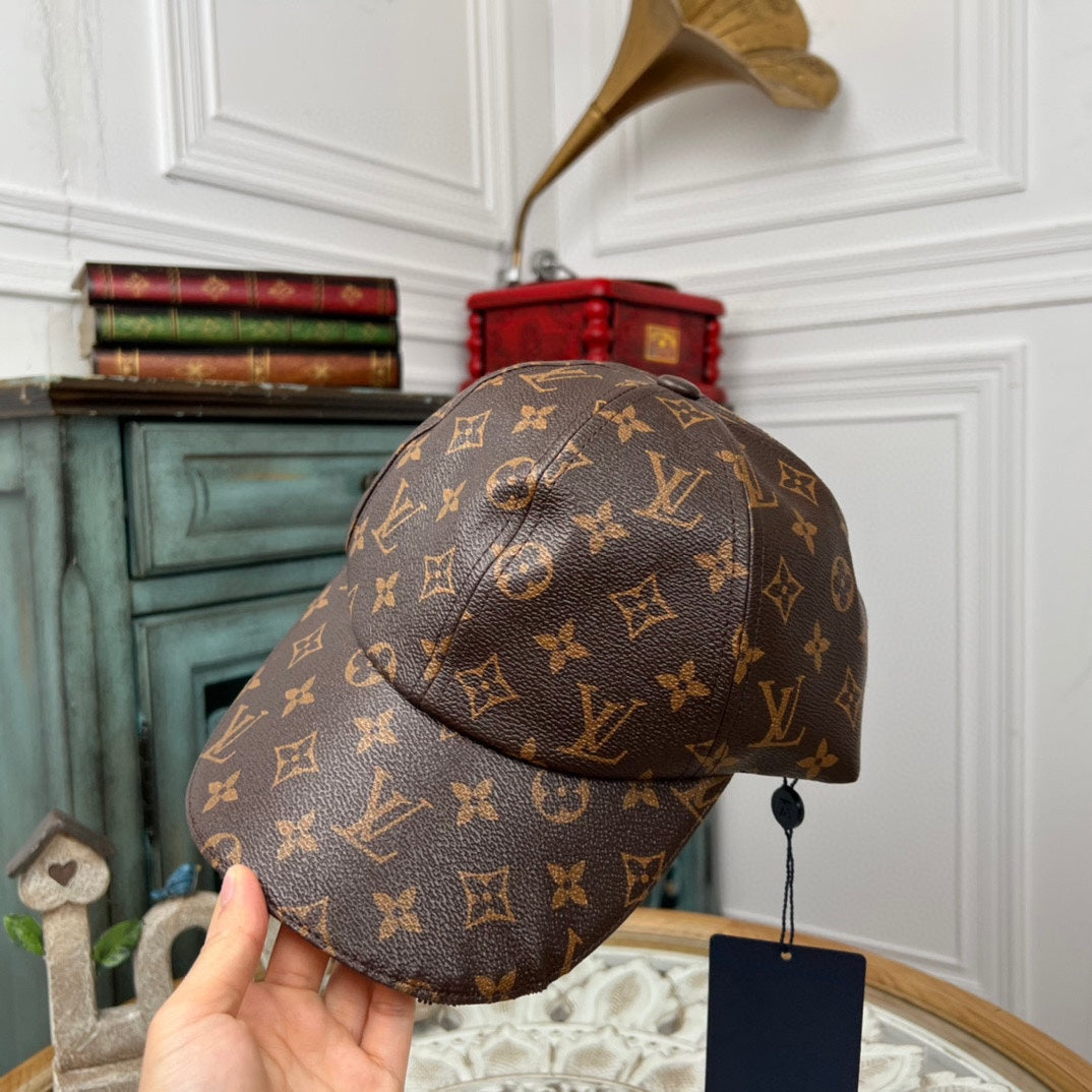 Classic Monogram Print Bucket Hat/Ball Cap