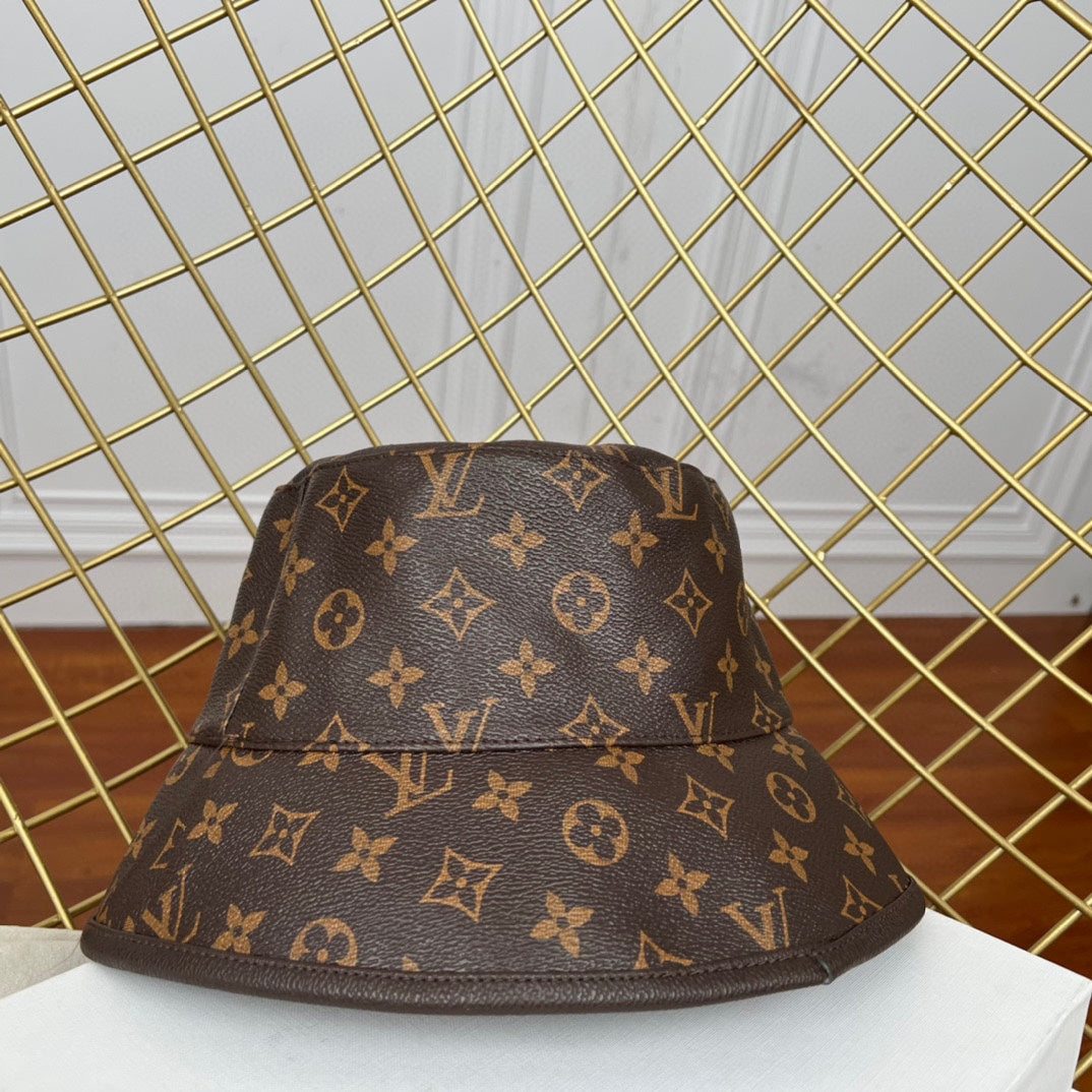 Classic Monogram Print Bucket Hat/Ball Cap