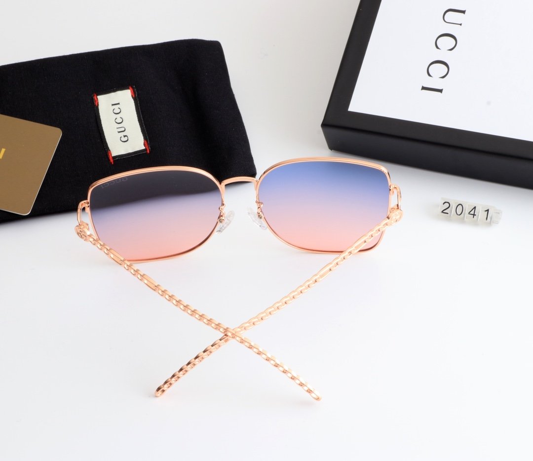 4 Color Women's Sunglasses—2041