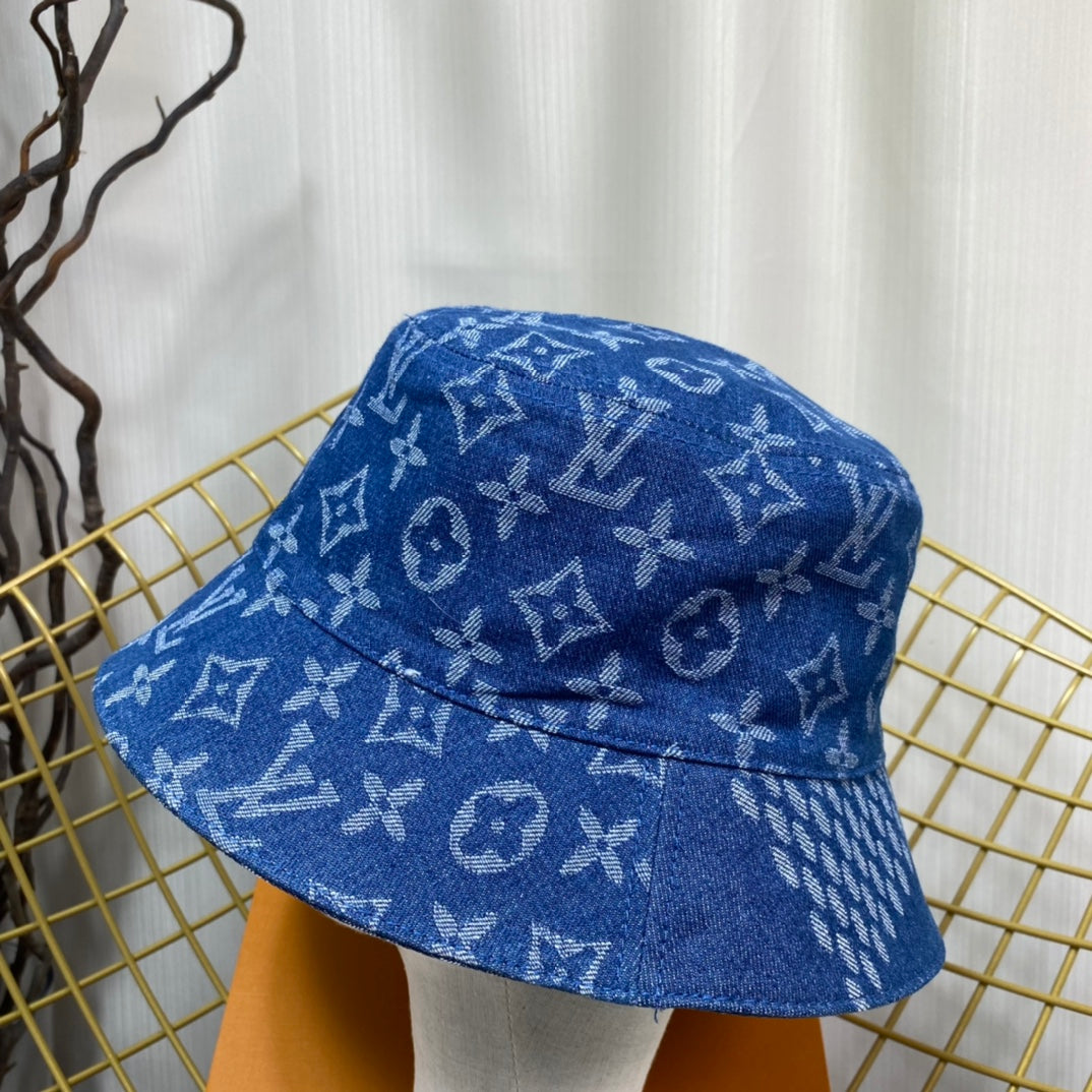 Trendy Denim Double Sided Bucket Hat