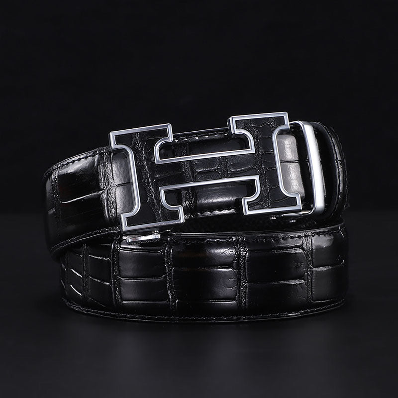 H 3-color fashion belt