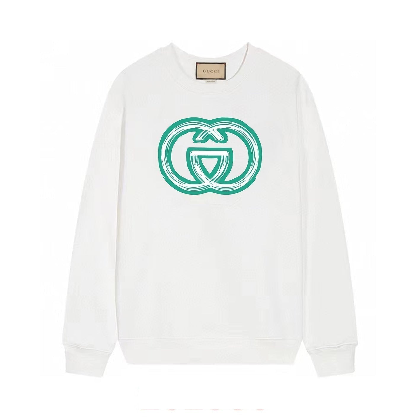 Classic Green Print Sweatshirt