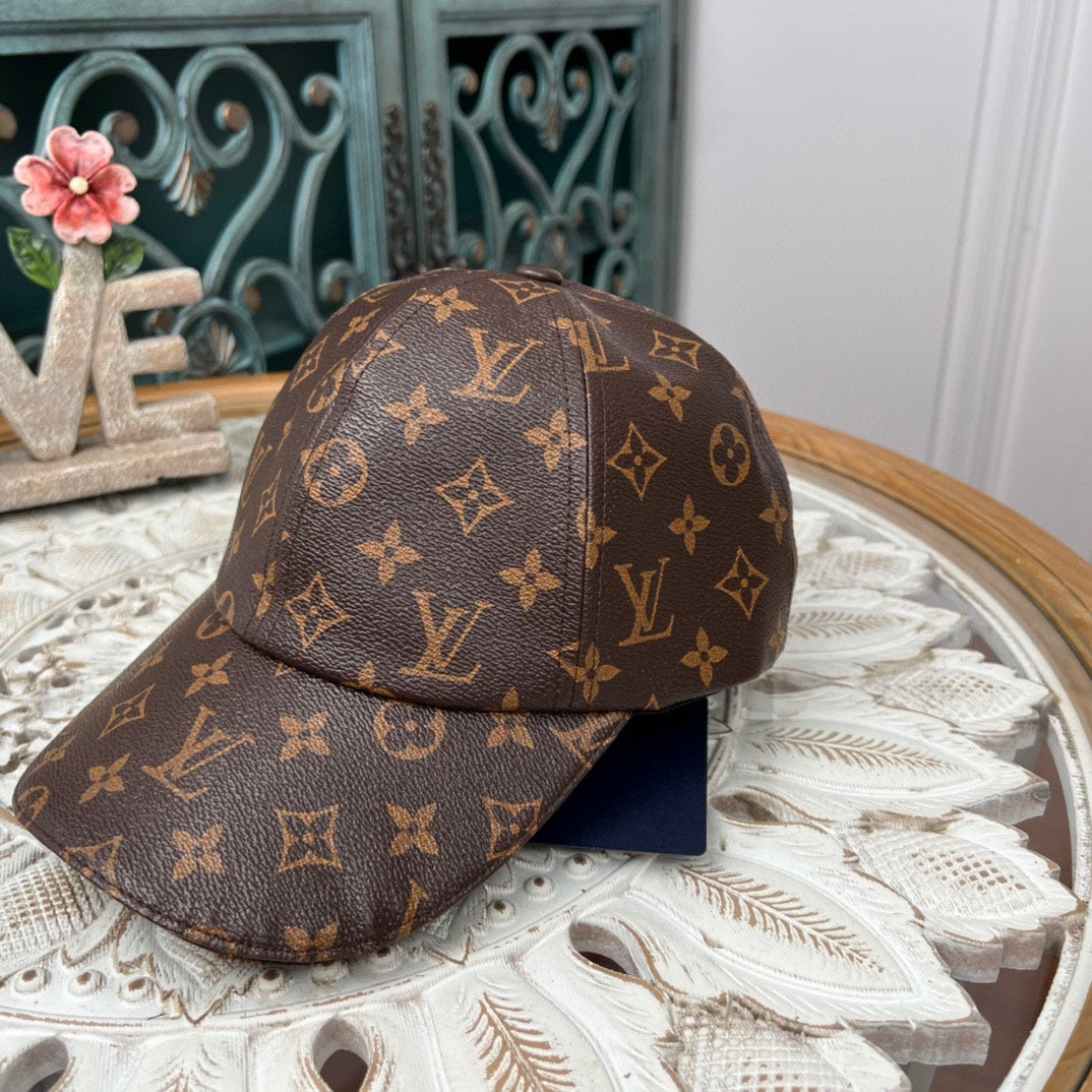 Classic Monogram Print Bucket Hat/Ball Cap