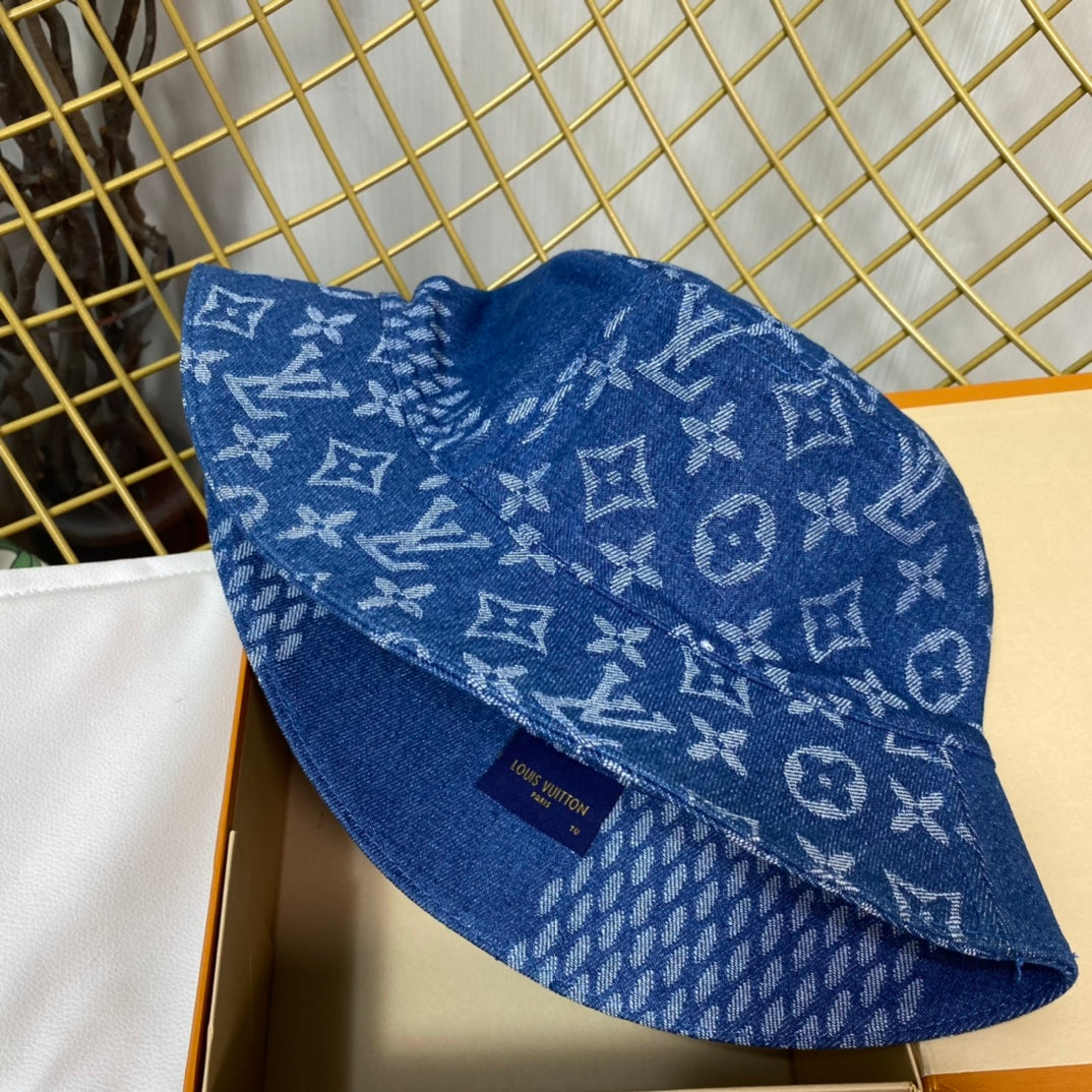 Trendy Denim Double Sided Bucket Hat