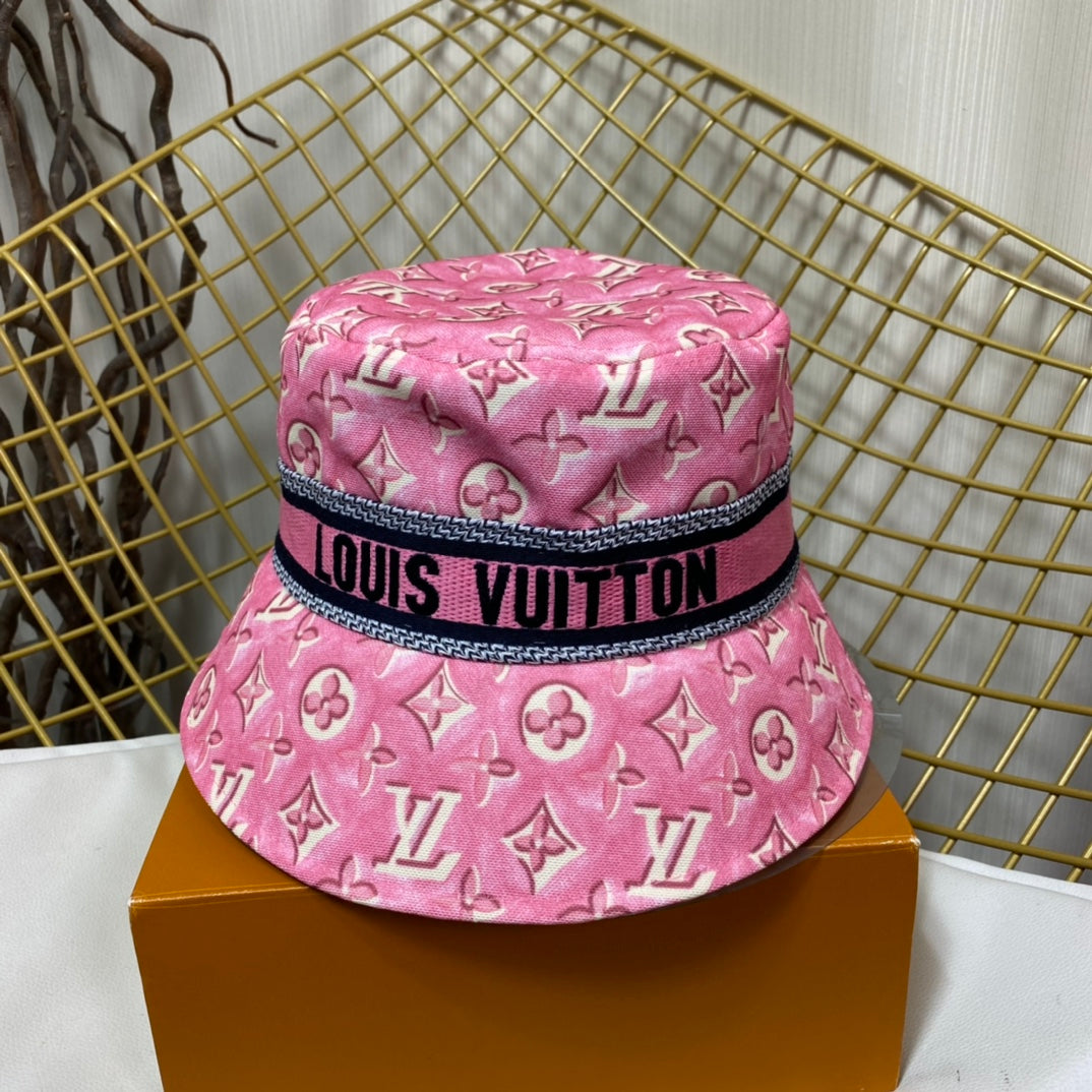 Trend Monogram Webbing Bucket Hat