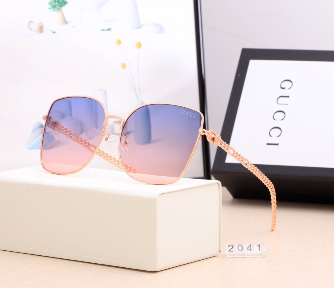 4 Color Women's Sunglasses—2041