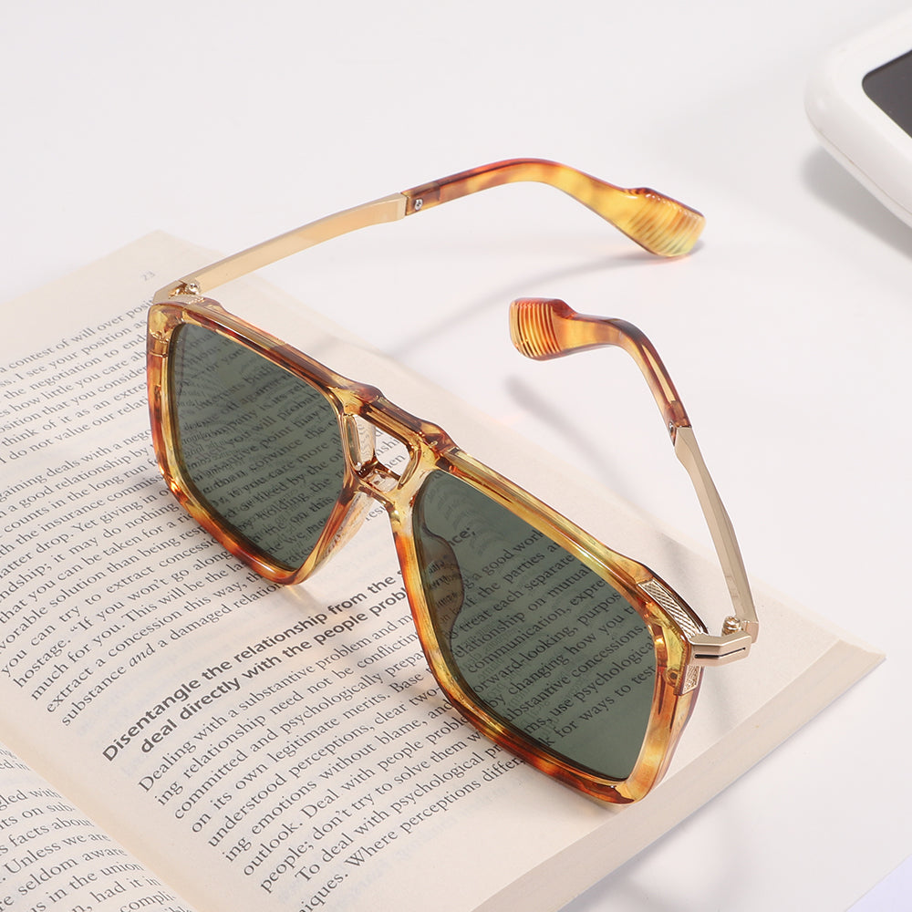 Vintage Bridge Square Tinted Sunglasses