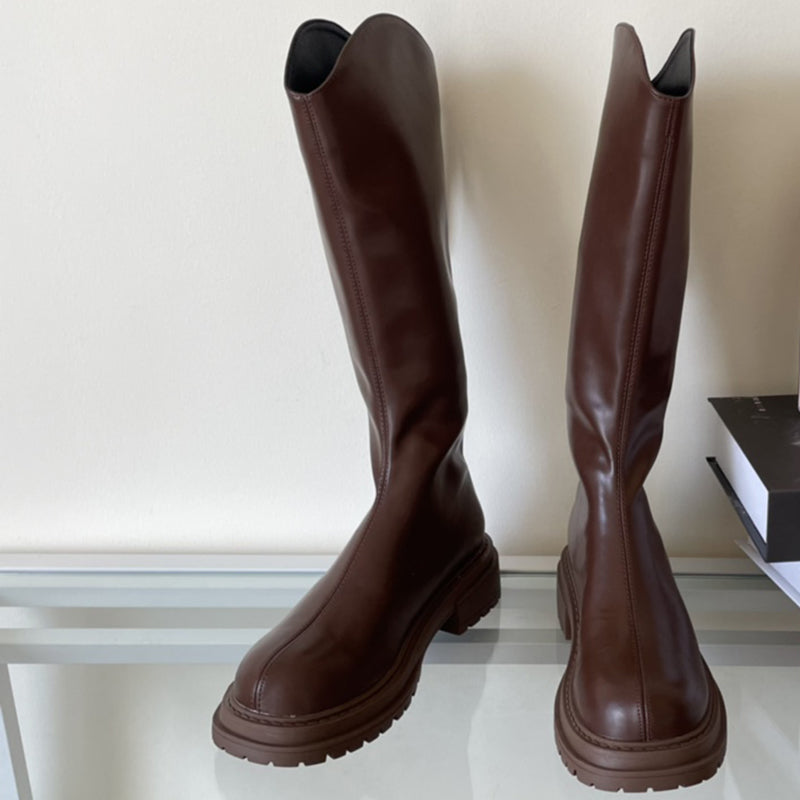 New Chunky Heeled Boots