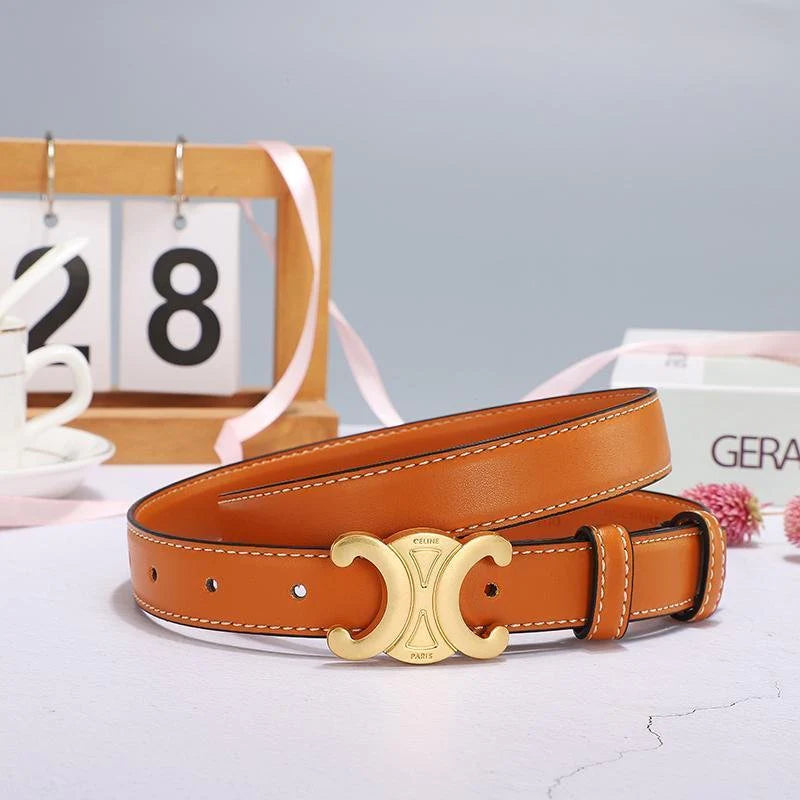 4 Colors Fashion Hot Sale Ladies Leather Belt