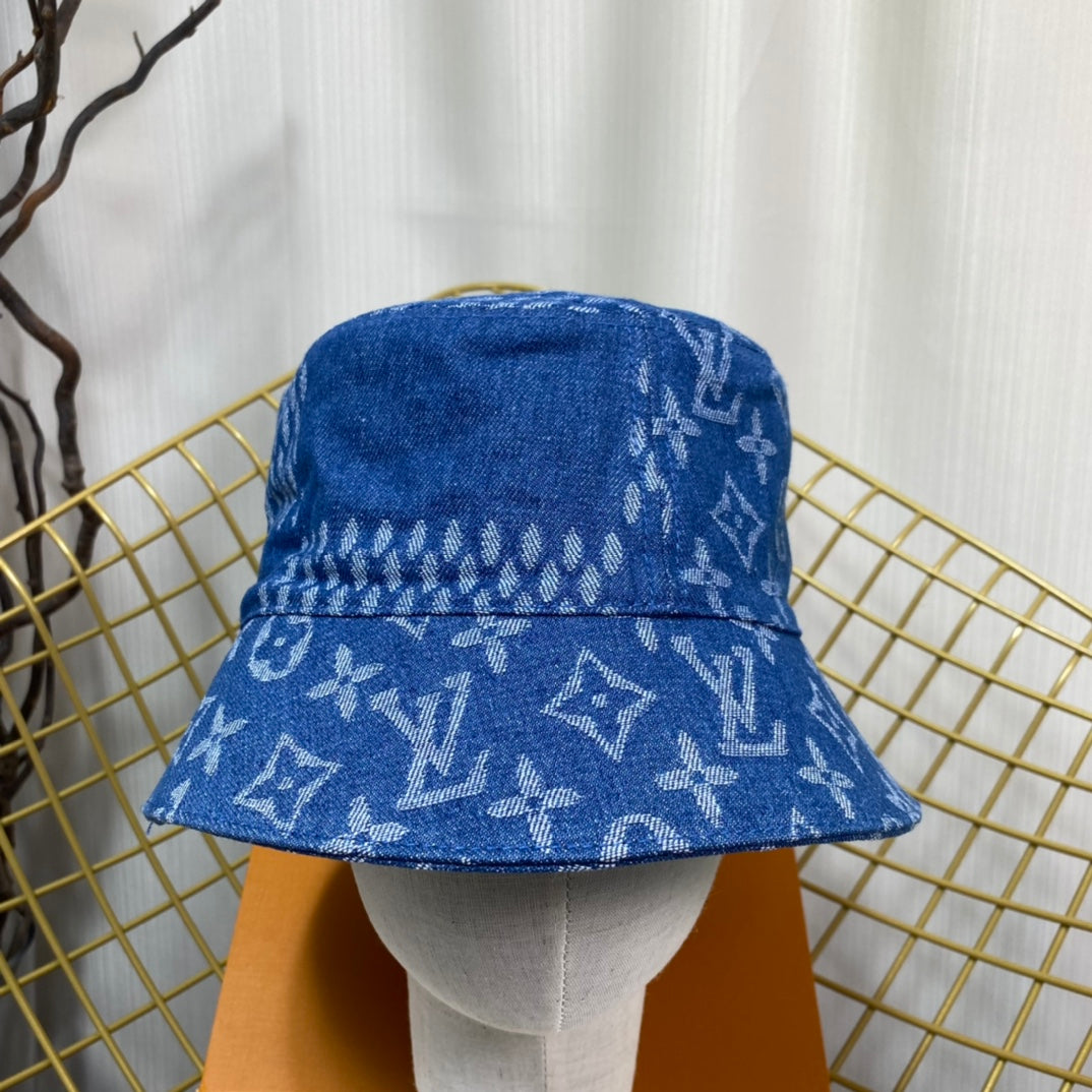 Trendy Denim Double Sided Bucket Hat