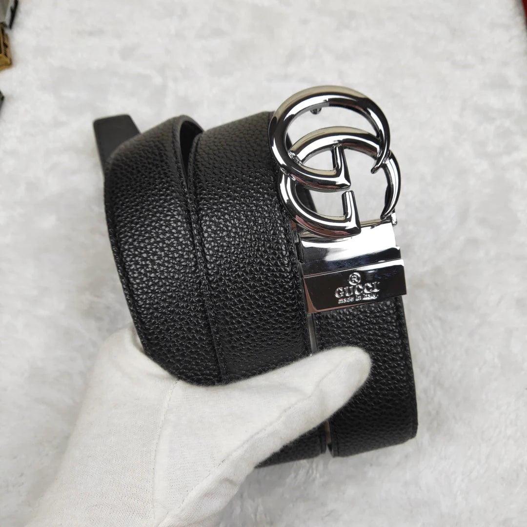 3 Colors Fashion metal buckle leather belt