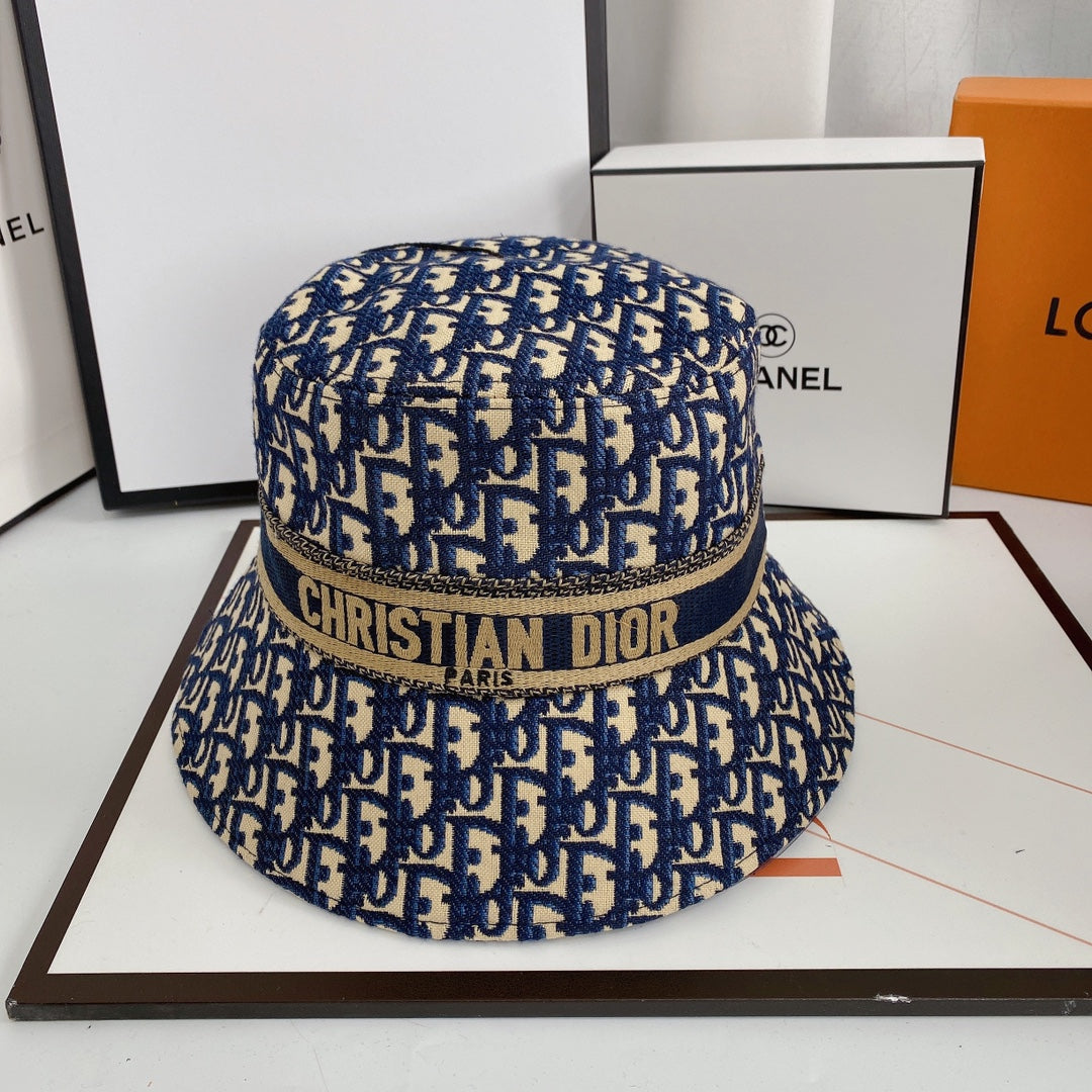 Webbing Logo Jacquard Bucket Hat