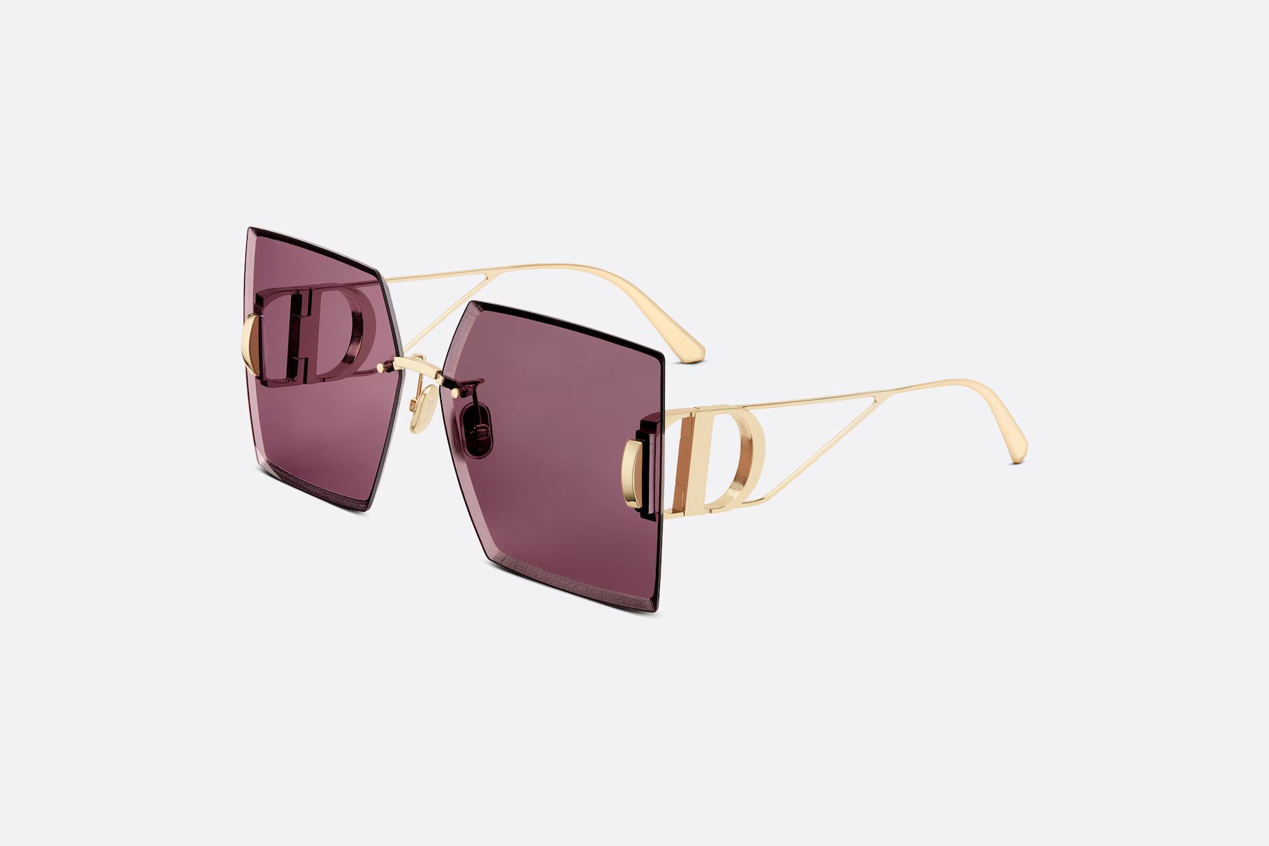 Burgundy Square Sunglasses 30MTS7U