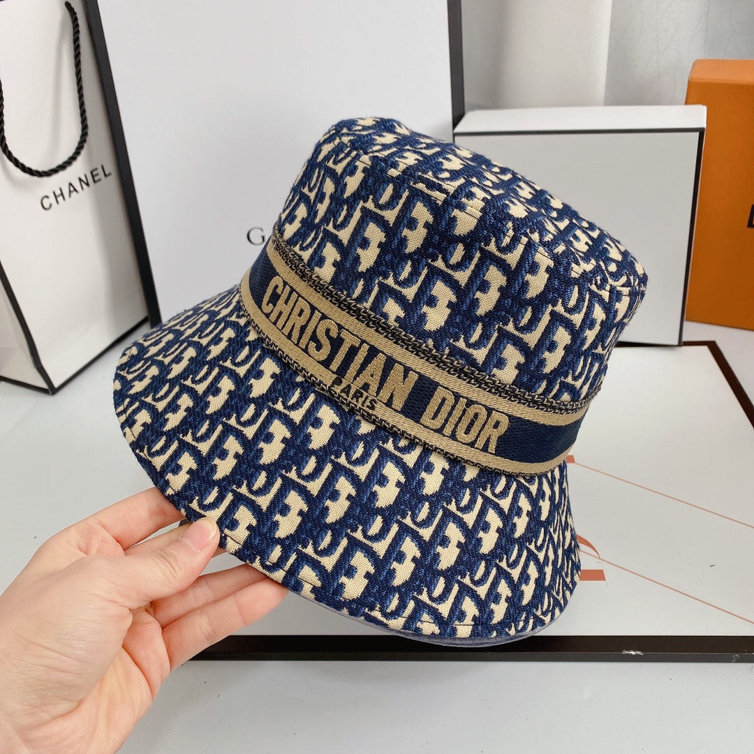 Webbing Logo Jacquard Bucket Hat