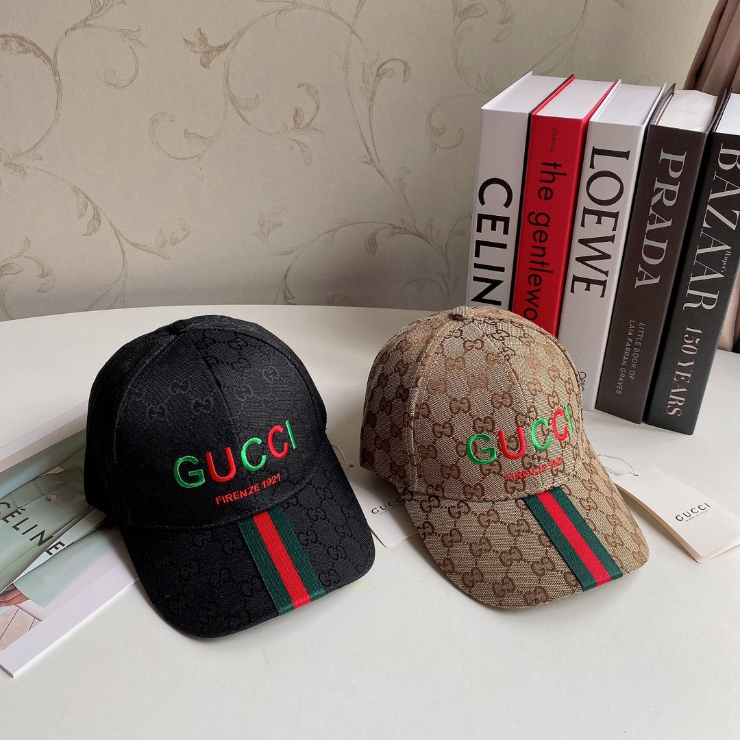 Classic Embroidered Letter Baseball Cap