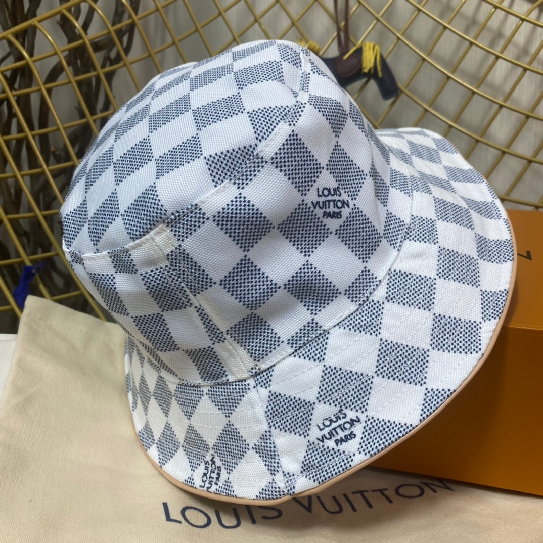 Fashion Plaid Element Bucket Hat