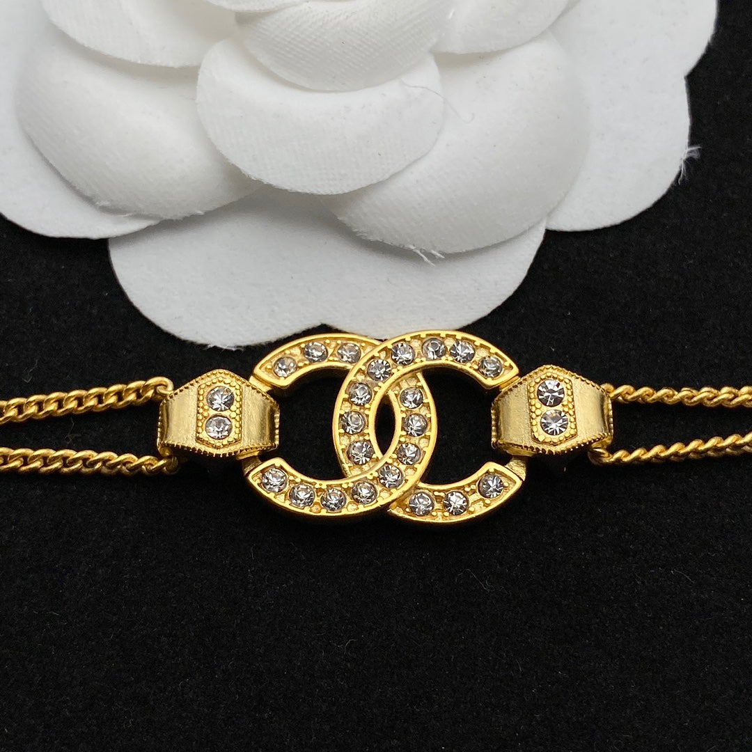 Diamond Double Layer Bracelet