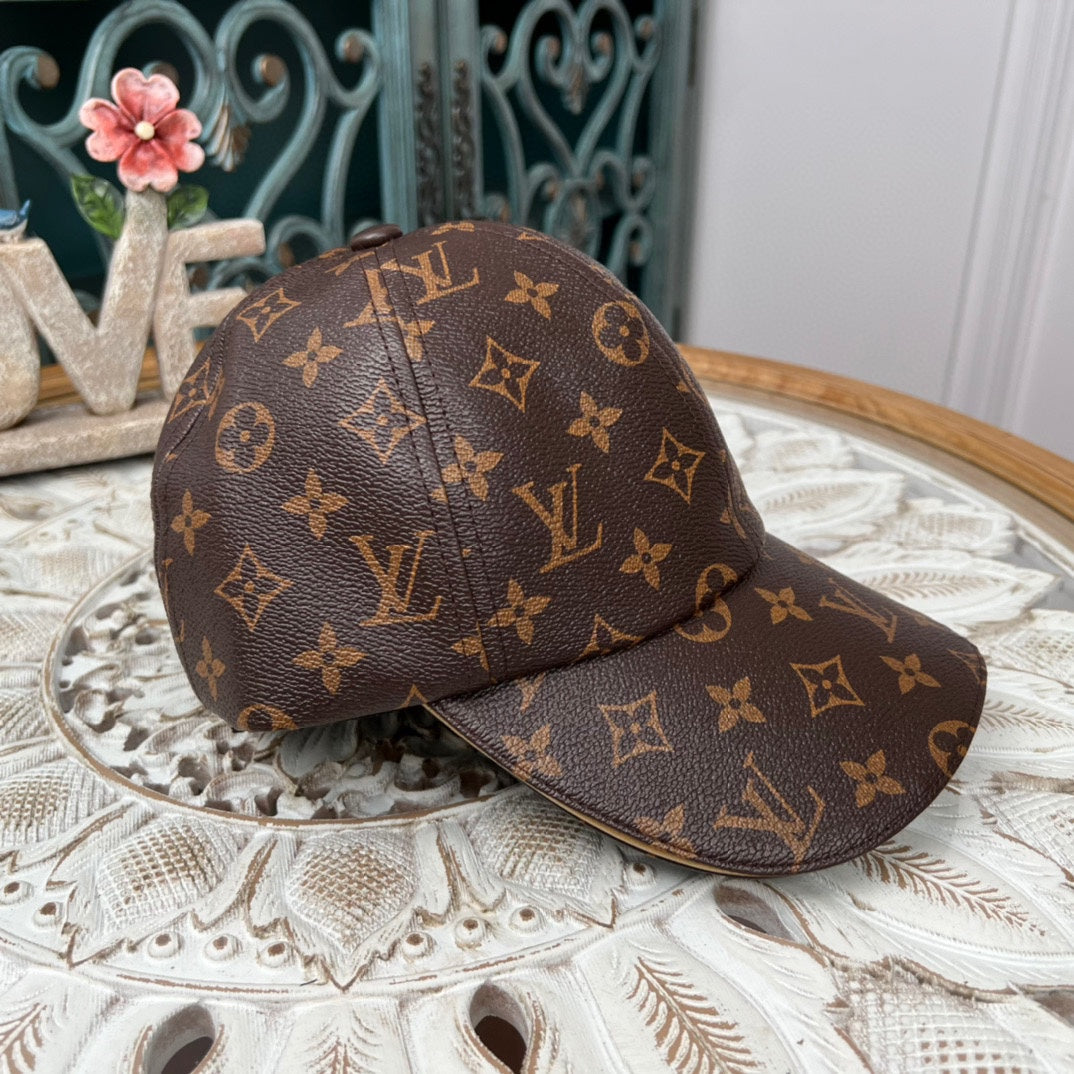 Classic Monogram Print Bucket Hat/Ball Cap