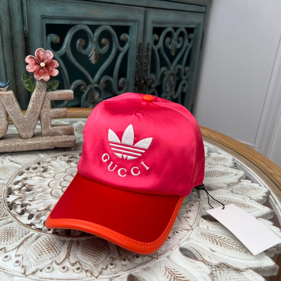 Fashion Embroidered Satin Baseball Cap