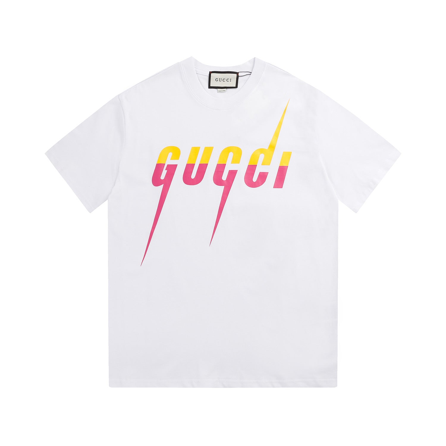 Lightning print T-shirt