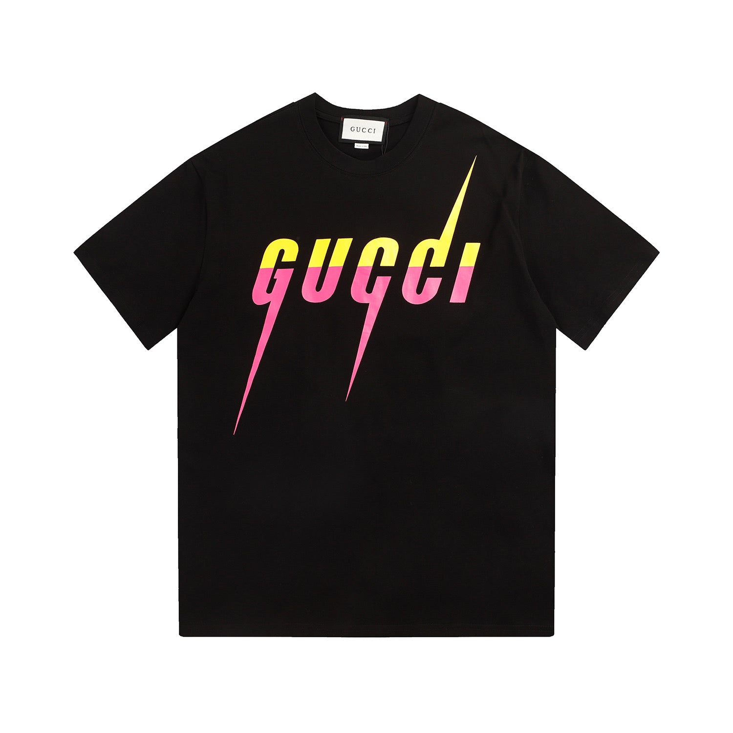 Lightning print T-shirt