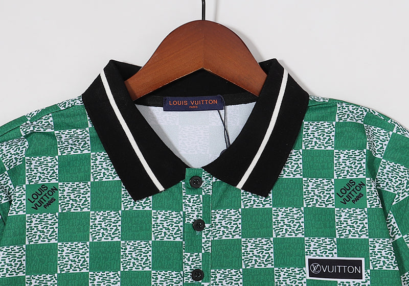 Checkerboard POLO Shirt