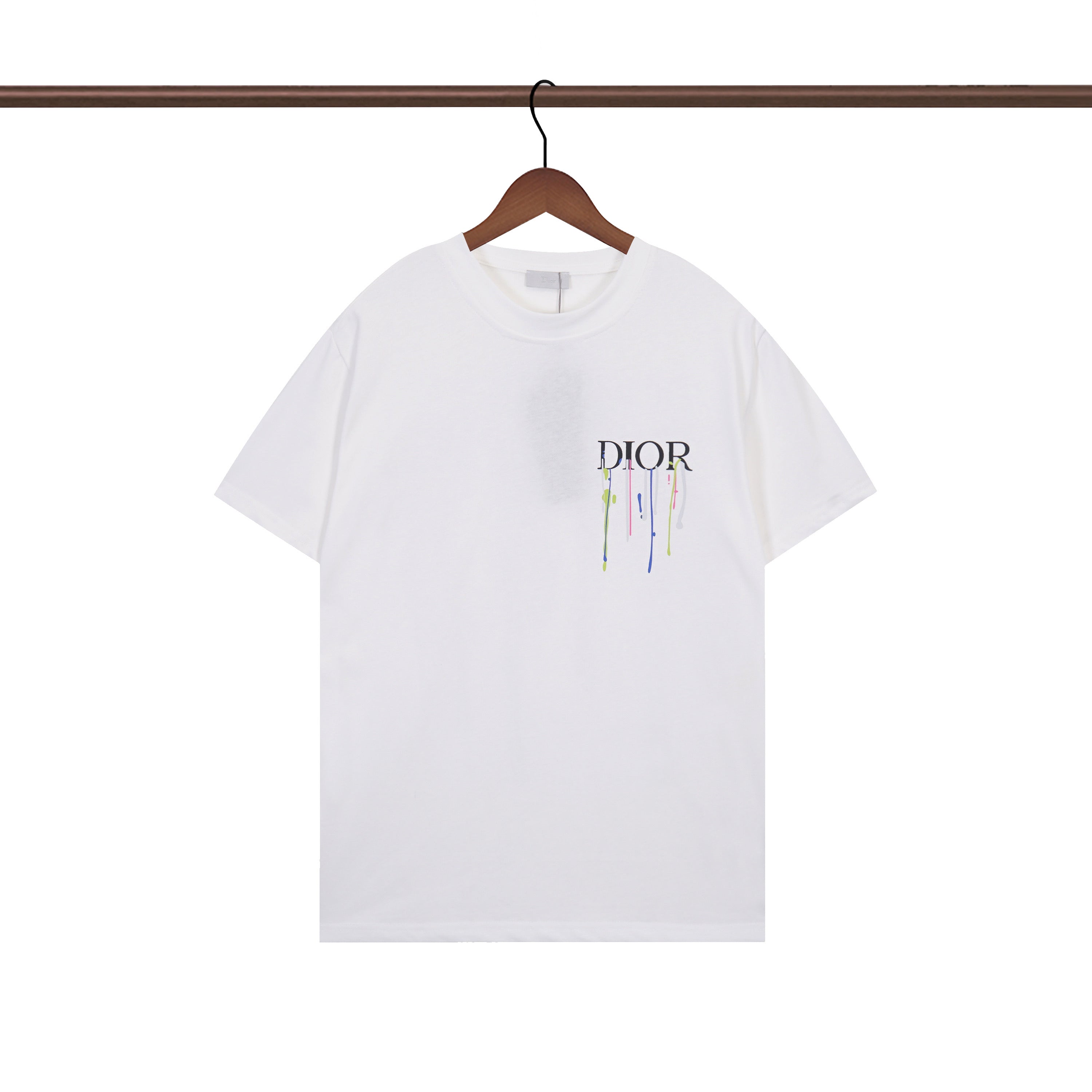 Lnk-splash print T-shirt