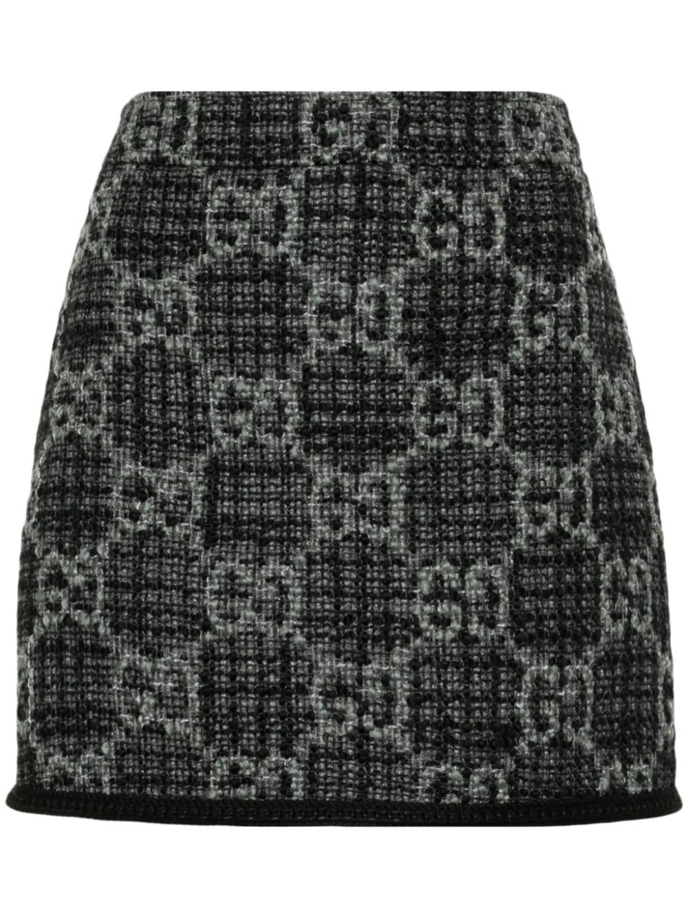 tweed mini skirt