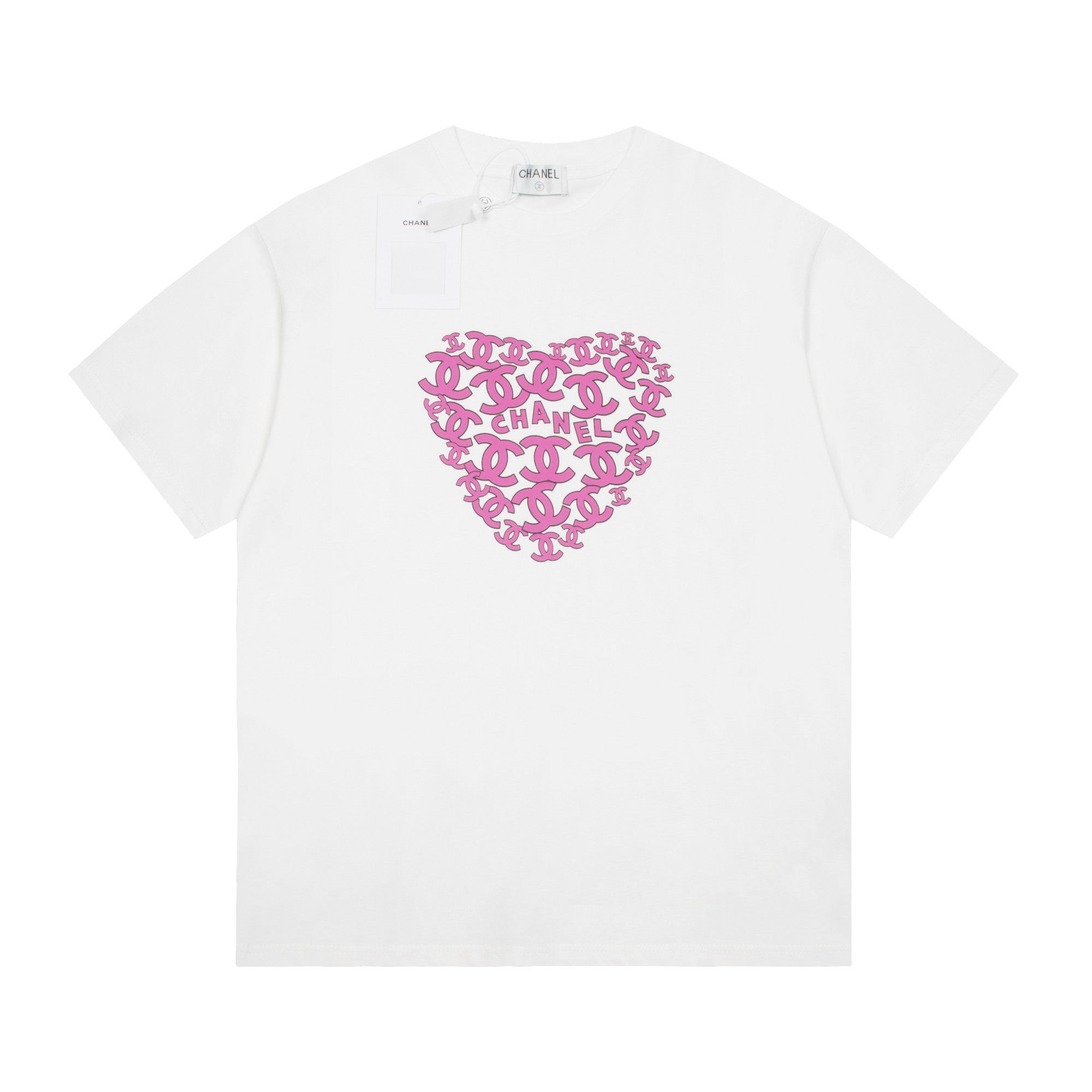 Heart printed T-shirt