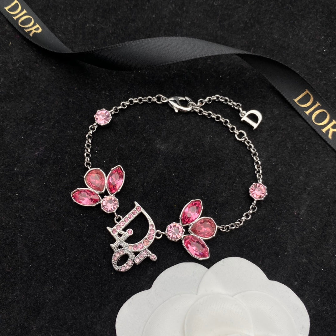 Romantic Cherry Blossom Petal Bracelet