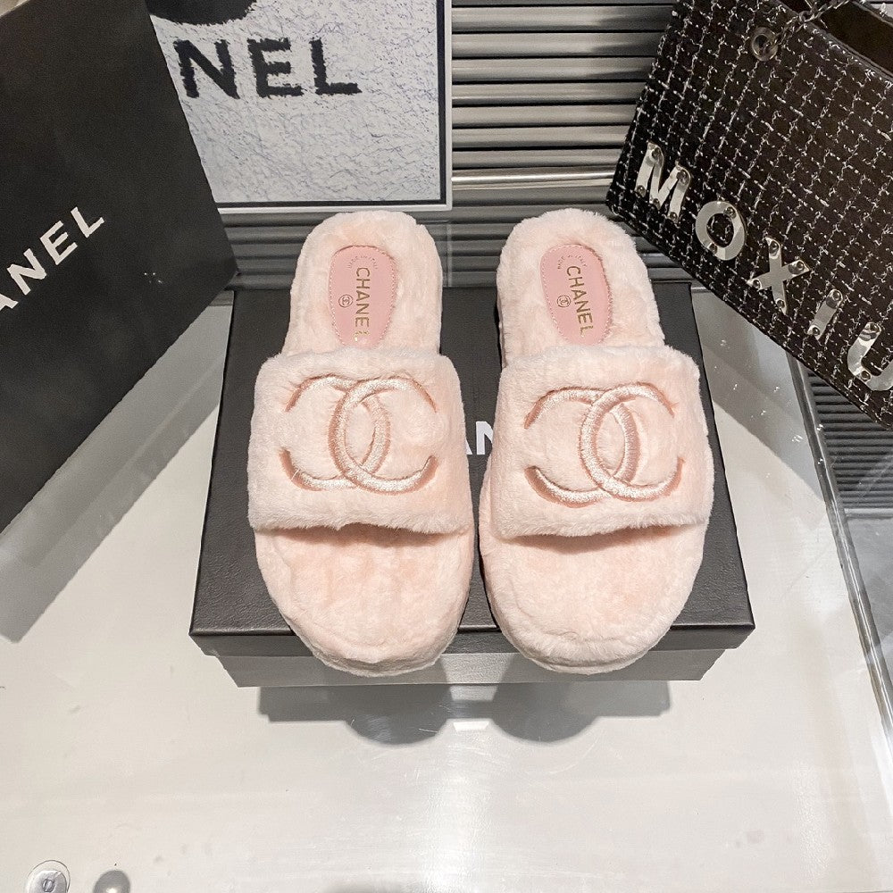 Stylish Platform Slippers S31124