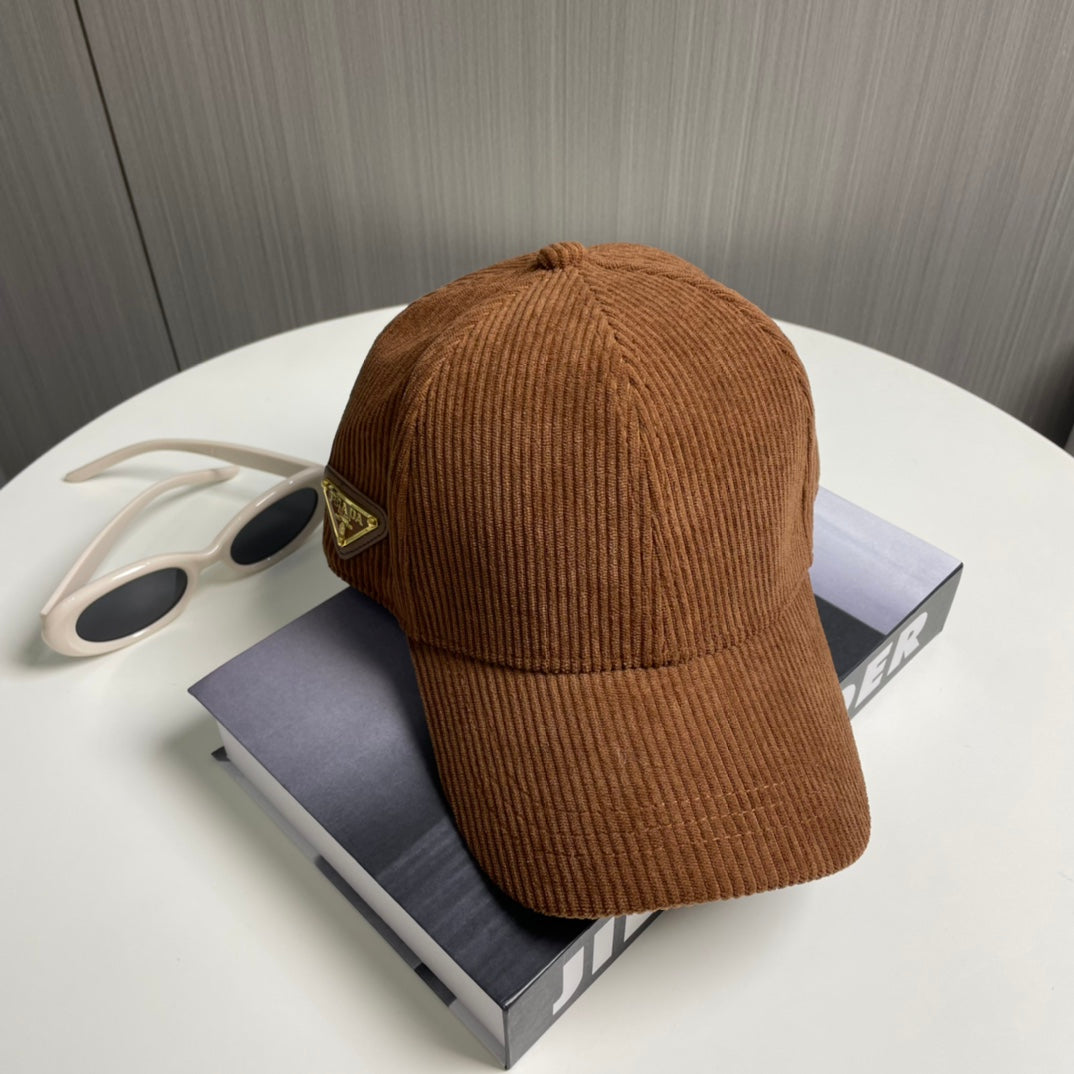 Fashionable And Versatile Corduroy Baseball Cap