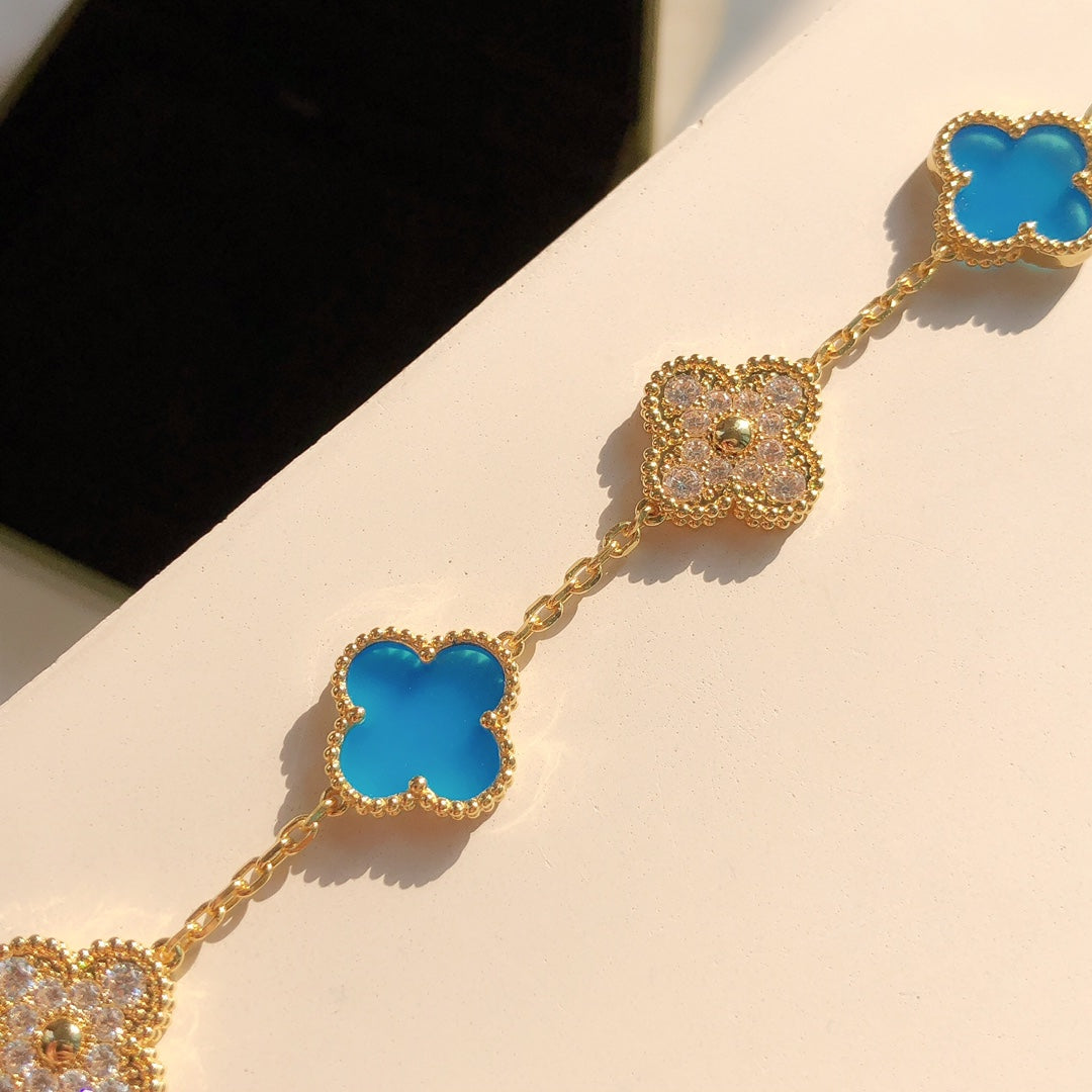 50th Anniversary 5 Flower Fritillary Bracelet