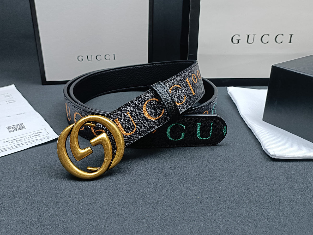 Fashion Print Luxury Belt