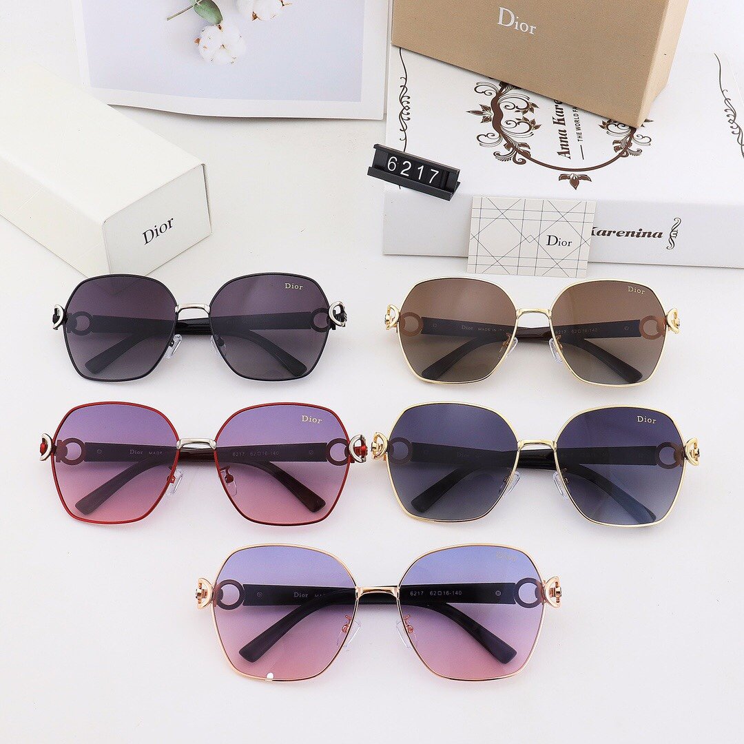 5 Color Women's Sunglasses—6217