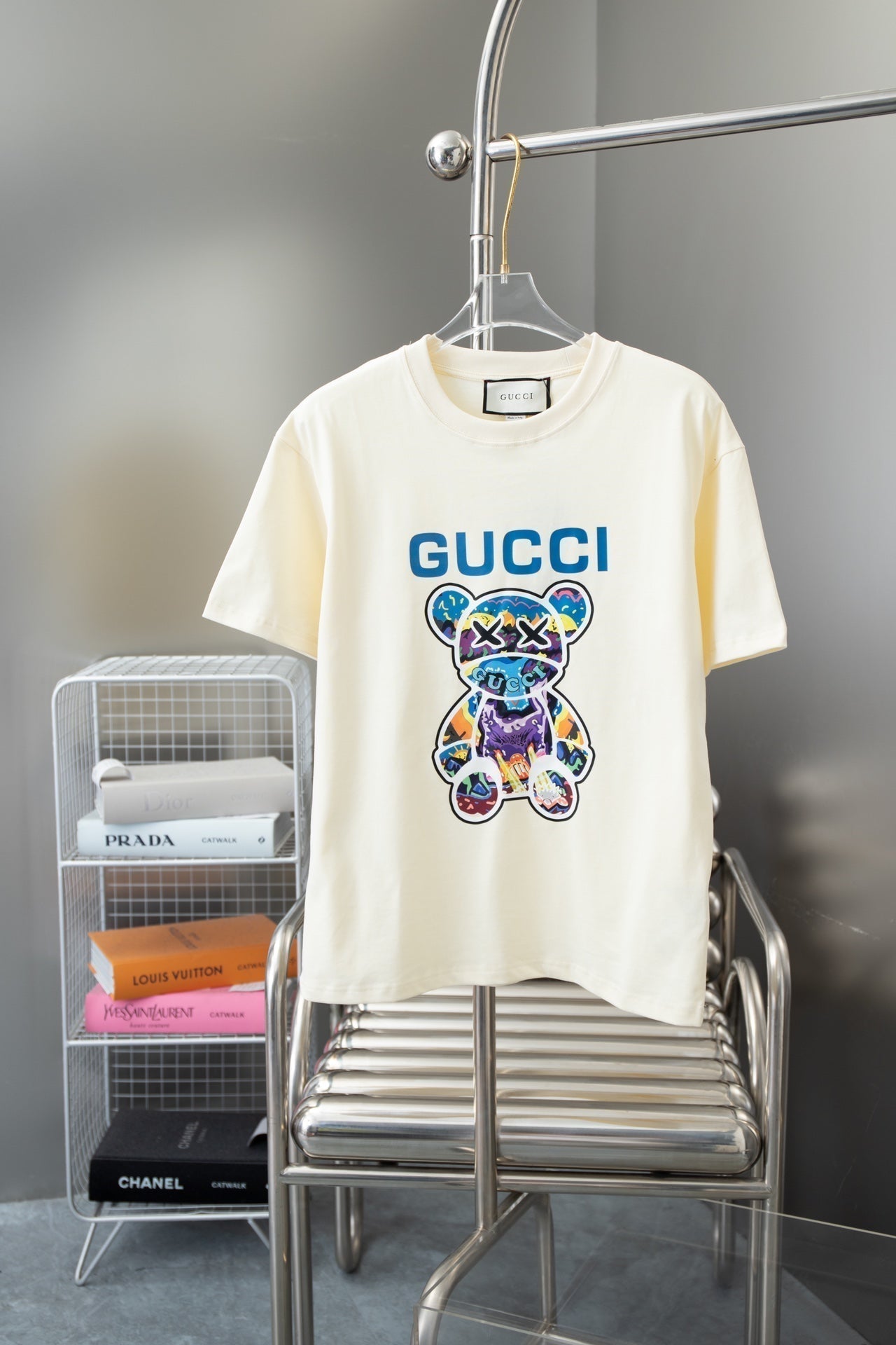 Bear print T-shirt