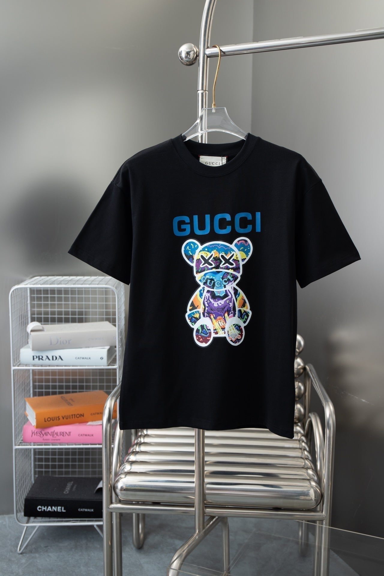 Bear print T-shirt