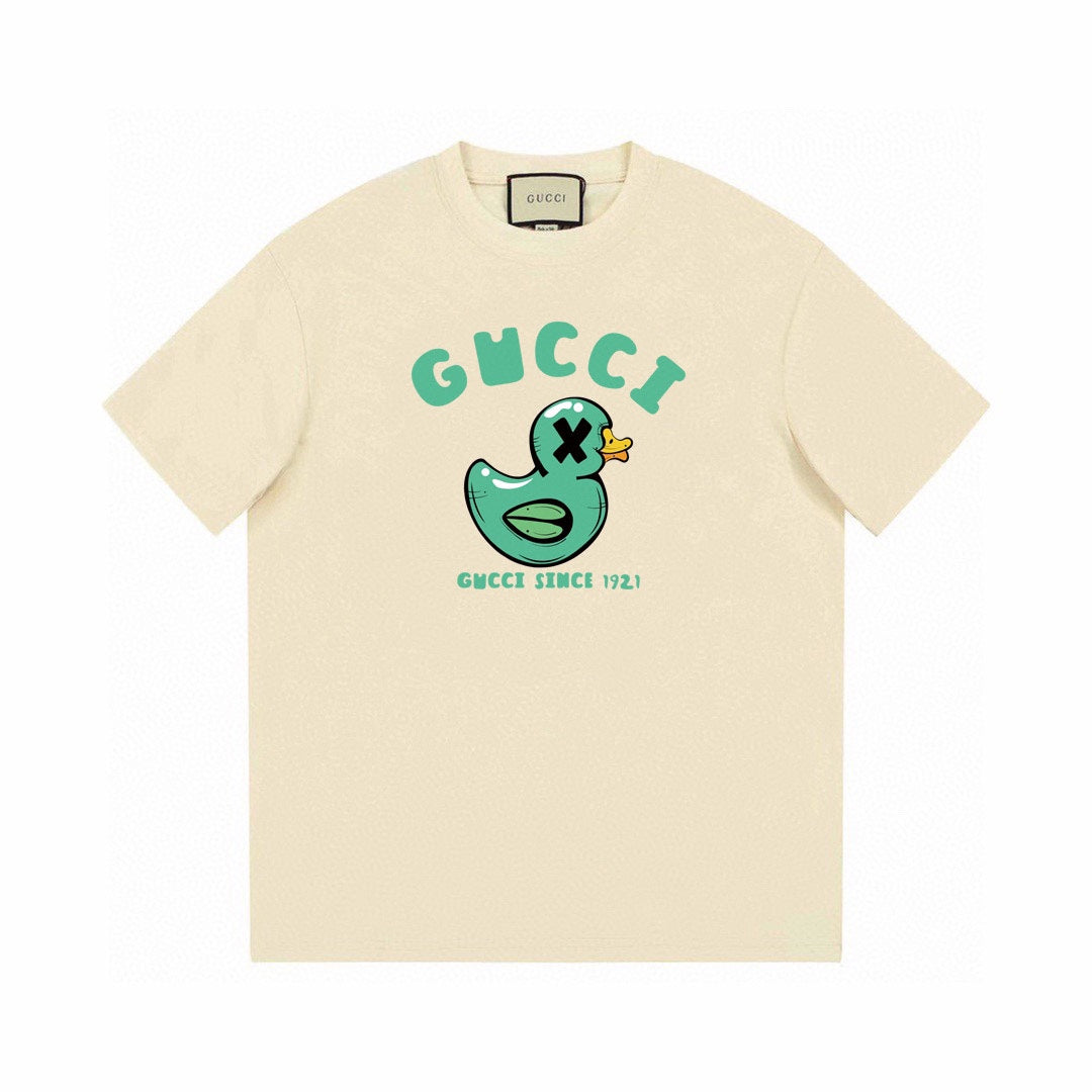 Green Duck Print T-Shirt