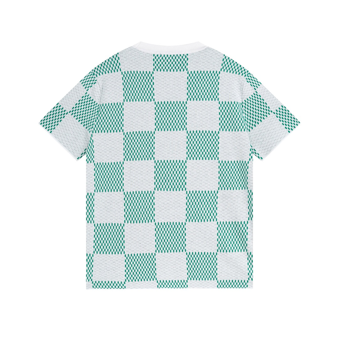 Green Checkerboard T-Shirt