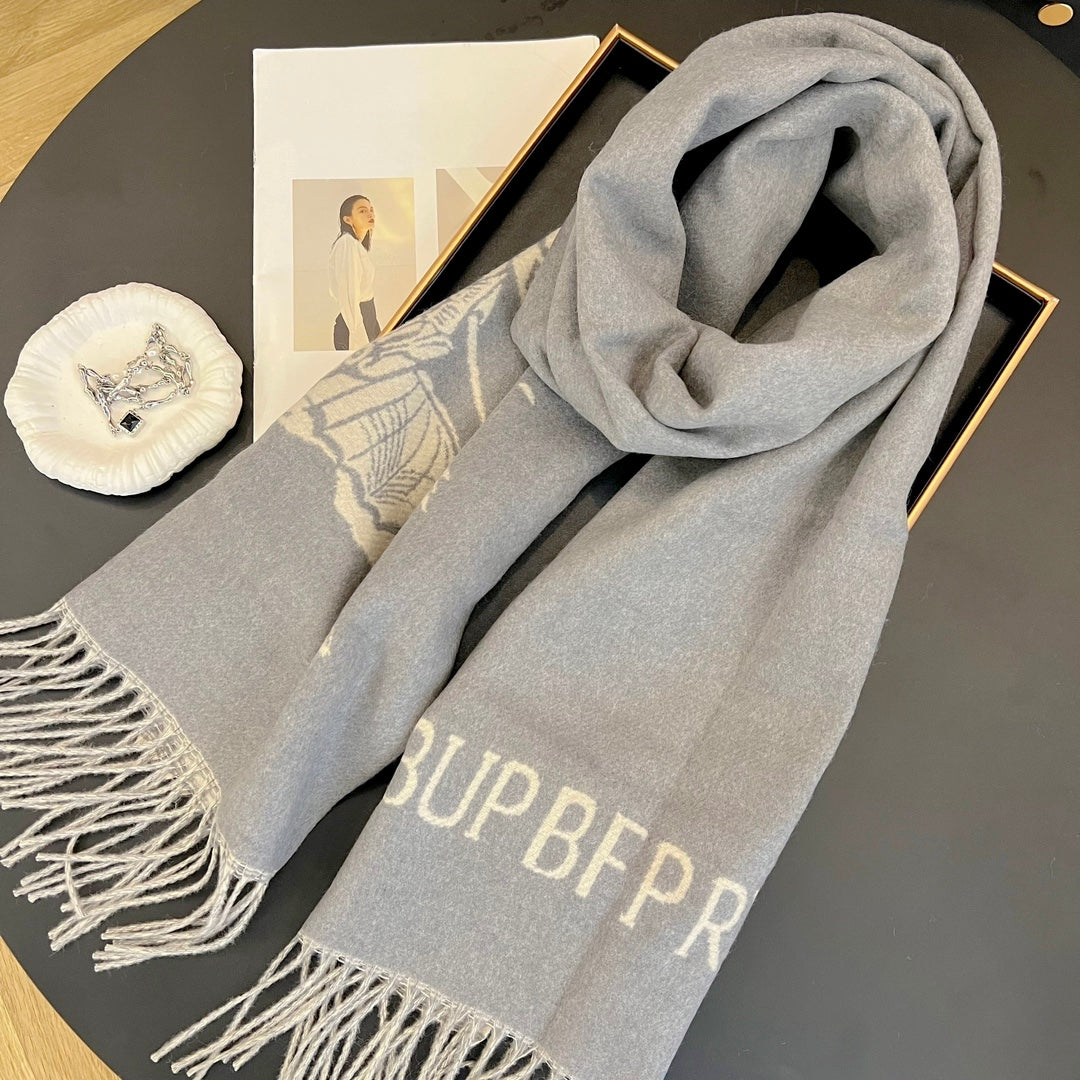 Simple Stylish Tassel Scarf