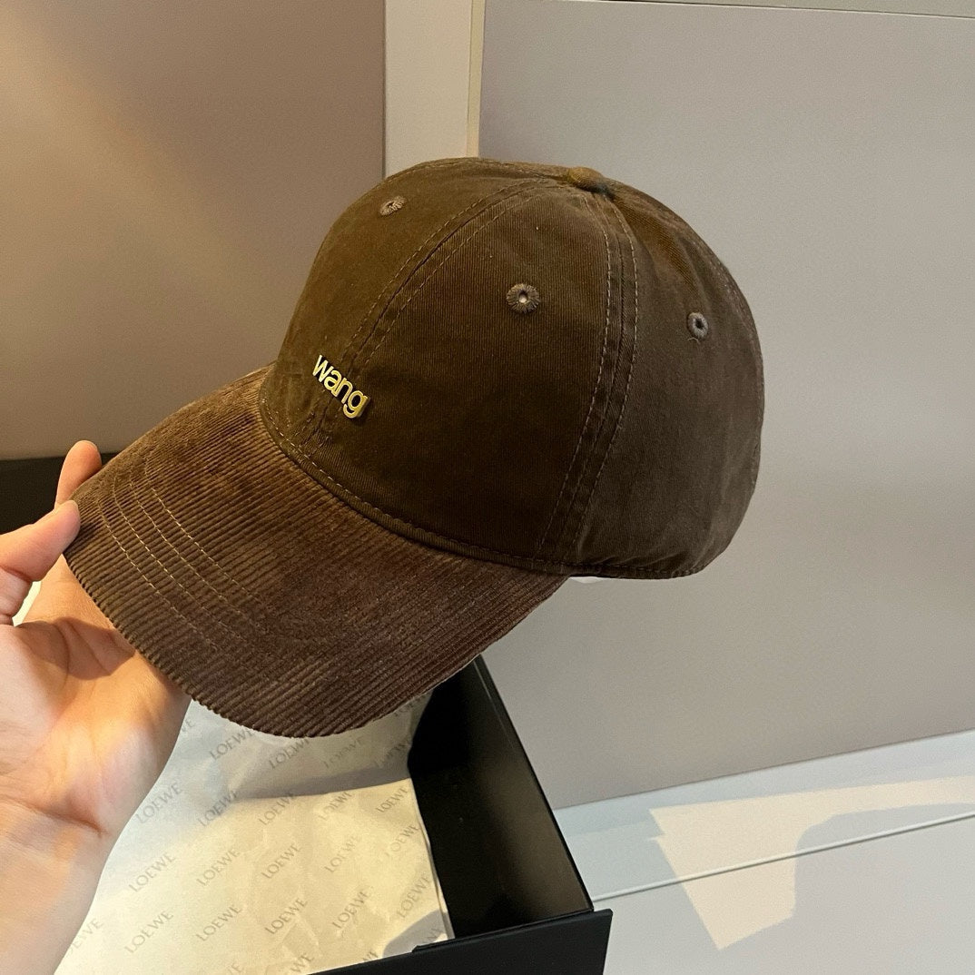 Corduroy universal cap