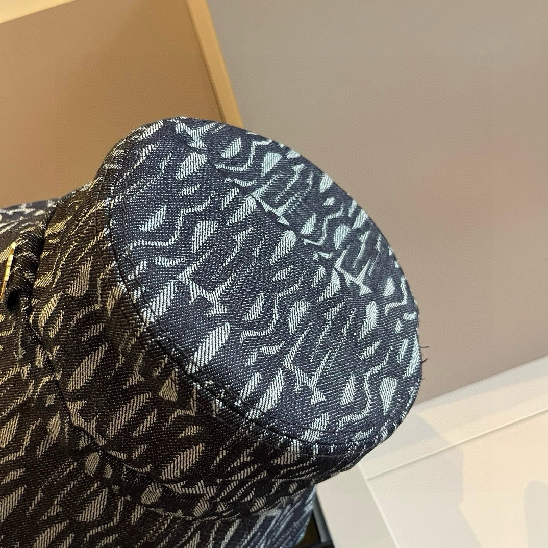 Fashionable Woven Canvas Bucket Hat