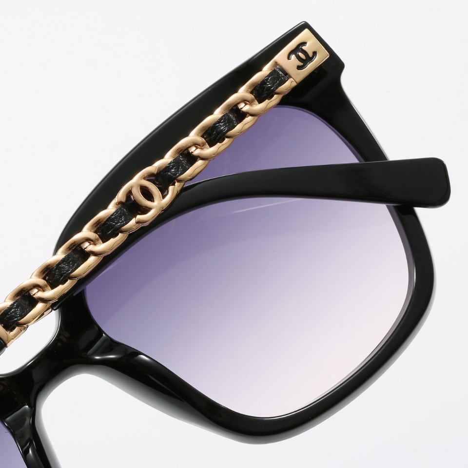 Fashionable Woven Temple Sunglasses 89862