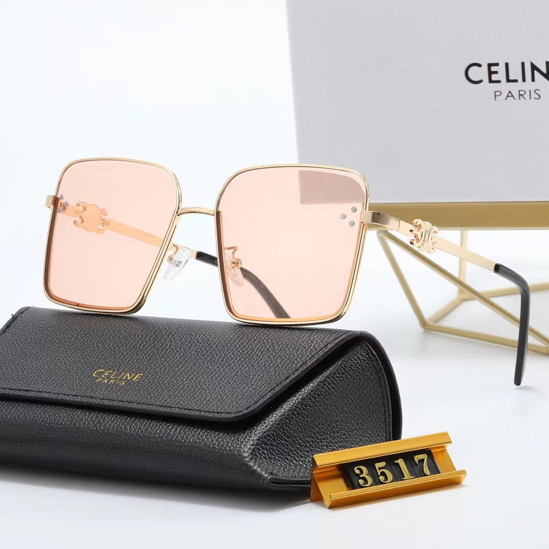 6 Color Women's Sunglasses—3517