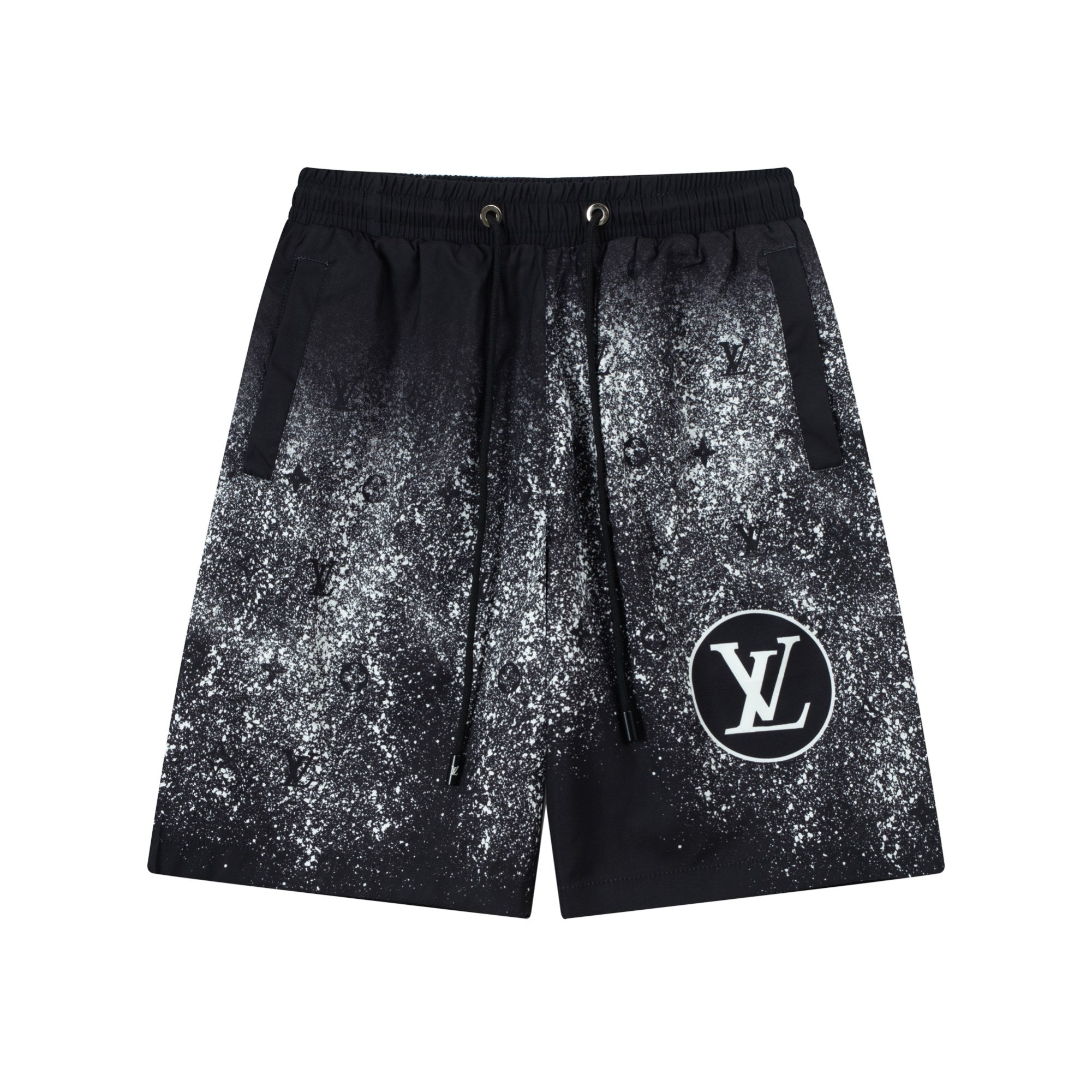 New star knit shorts