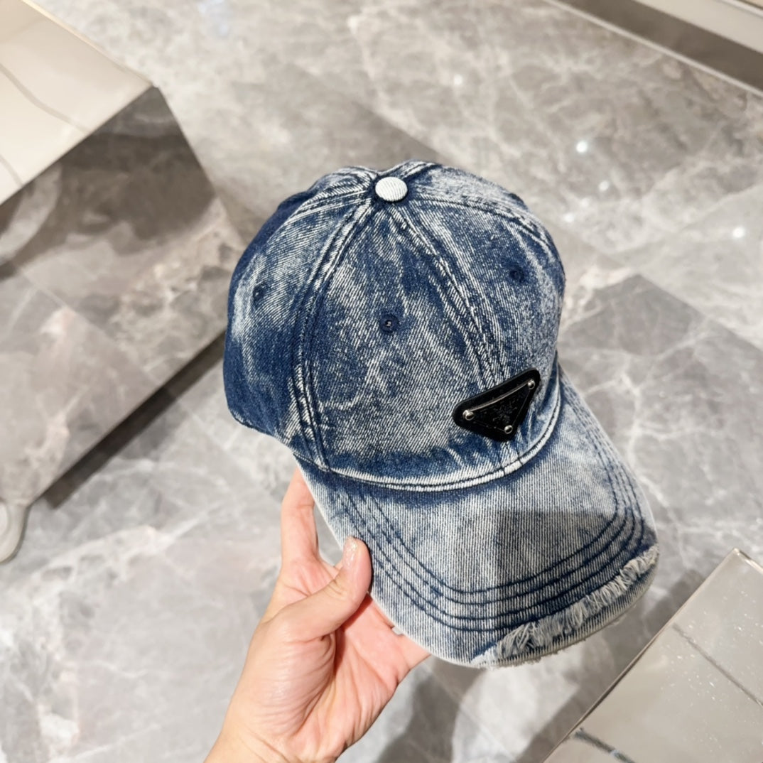 2024 Luxury Triangle Label Cowboy Baseball Cap