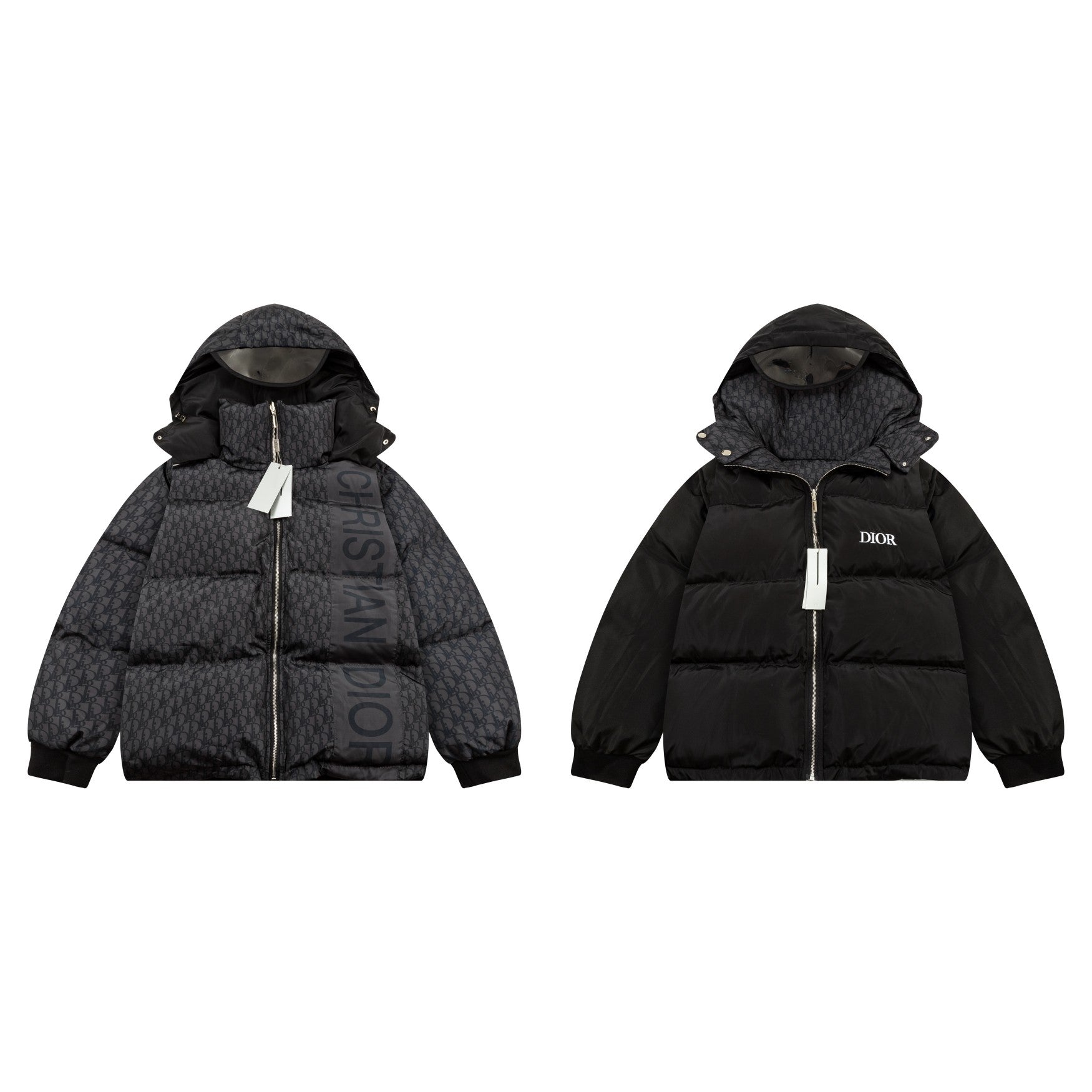 1021 New high quality double-sided down jacket